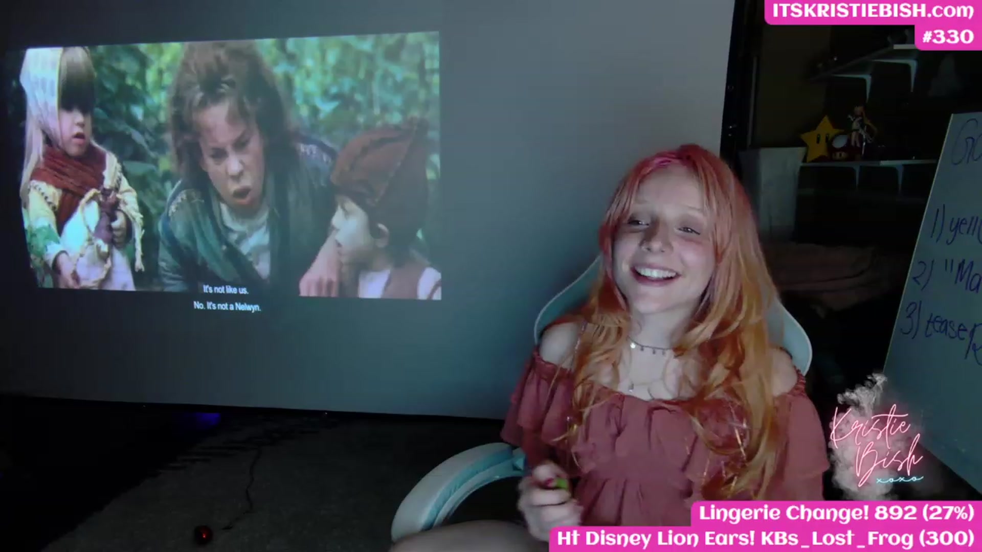 Gallery image thumbnail from KristieBish's myfreecams stream on, 04/15/2023, 05:25 image 19 of 20