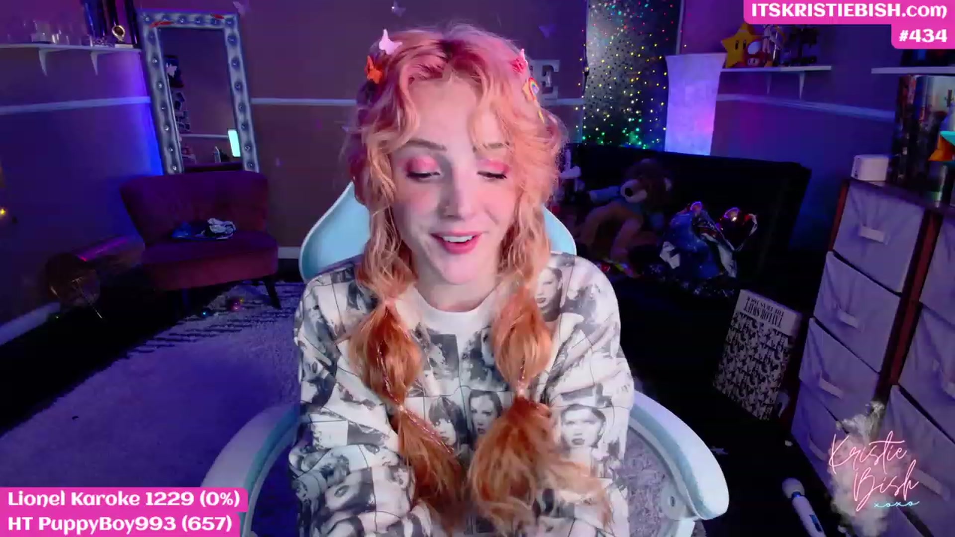 Gallery image thumbnail from KristieBish's myfreecams stream on, 04/30/2023, 05:22 image 13 of 20