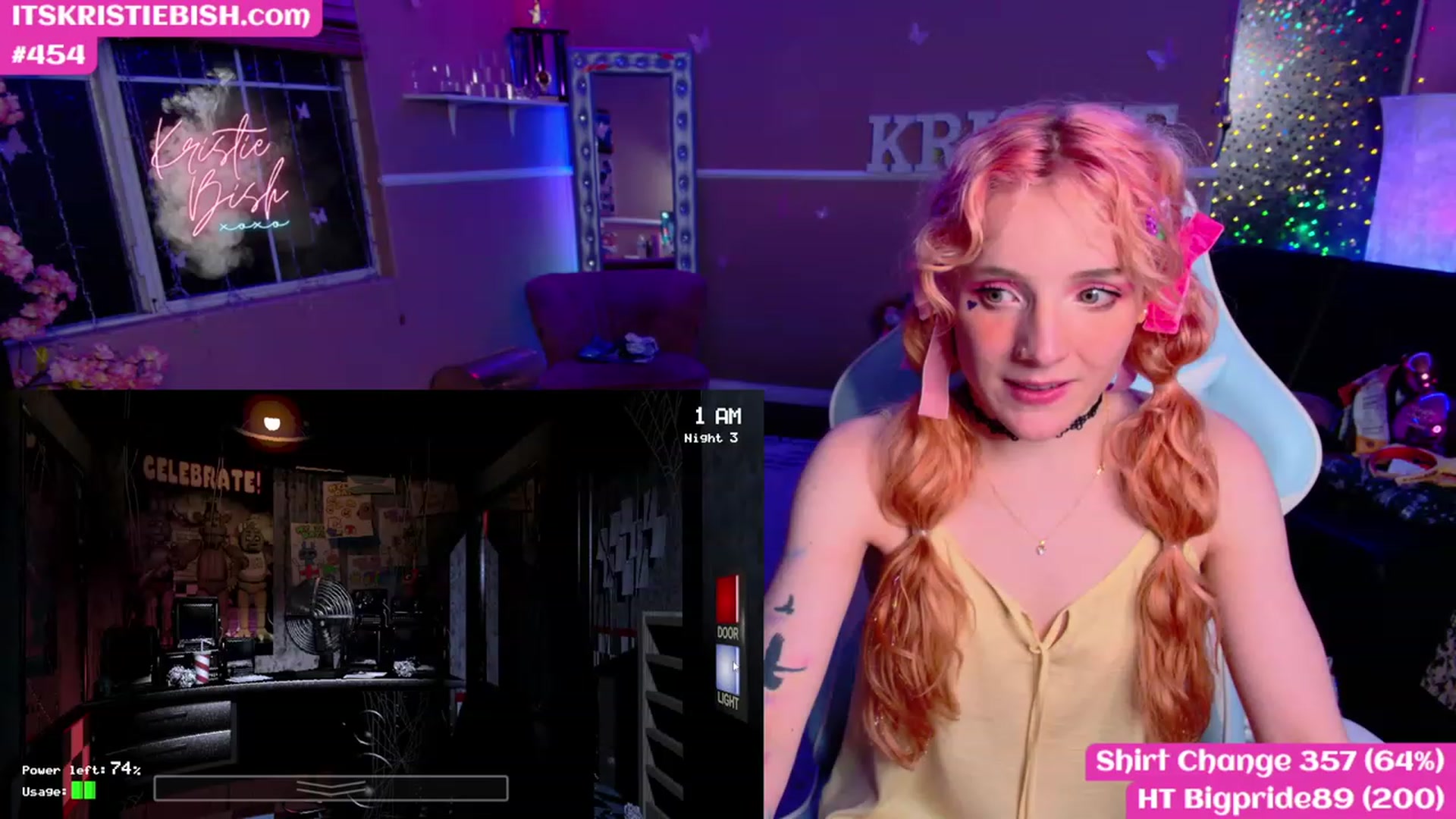 Gallery image thumbnail from KristieBish's myfreecams stream on, 05/01/2023, 04:37 image 13 of 20