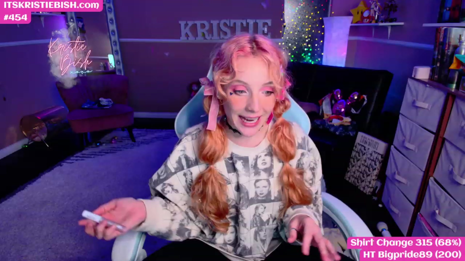 Gallery image thumbnail from KristieBish's myfreecams stream on, 05/01/2023, 04:37 image 16 of 20