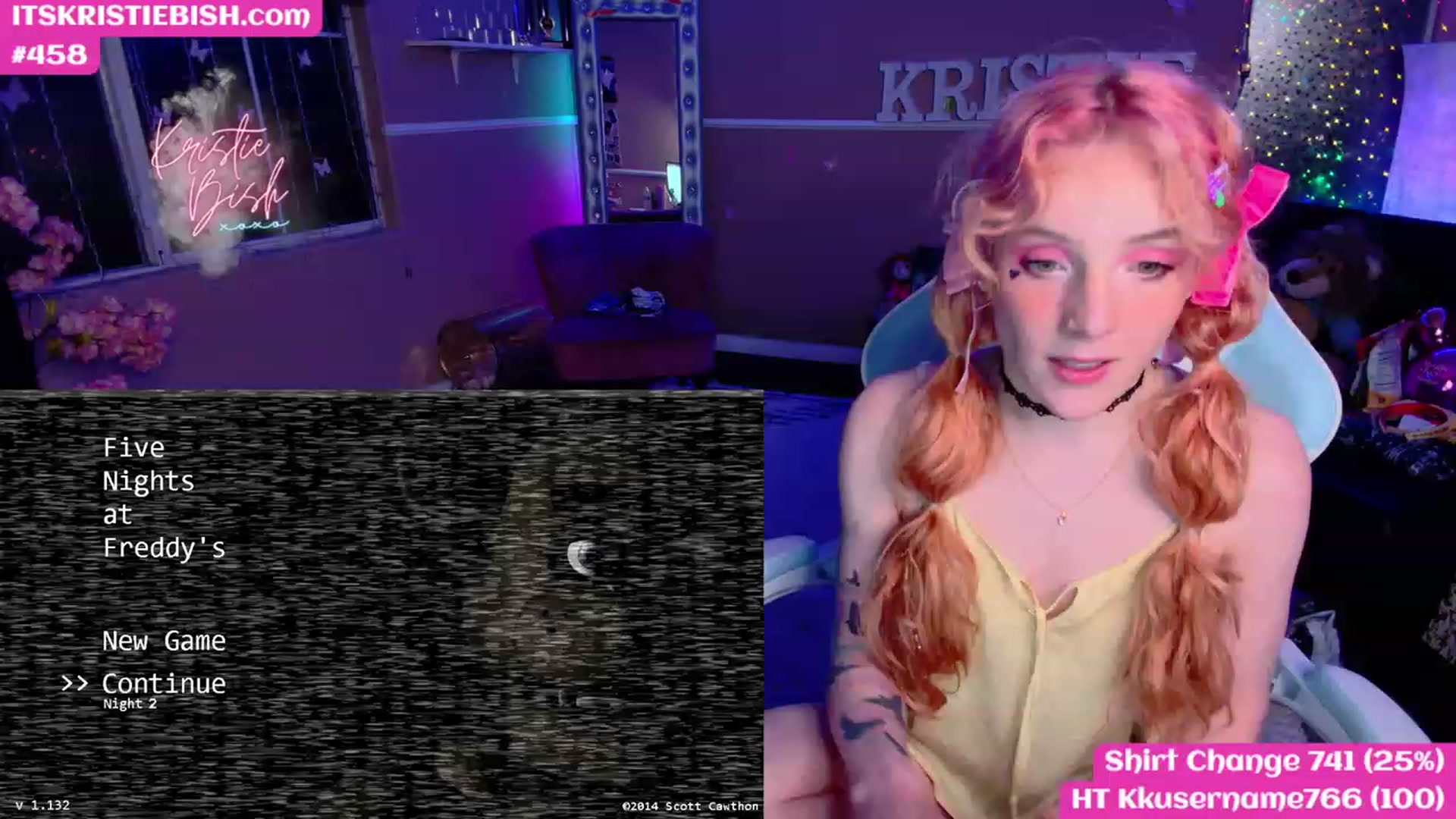 Gallery image thumbnail from KristieBish's myfreecams stream on, 05/01/2023, 04:37 image 5 of 20