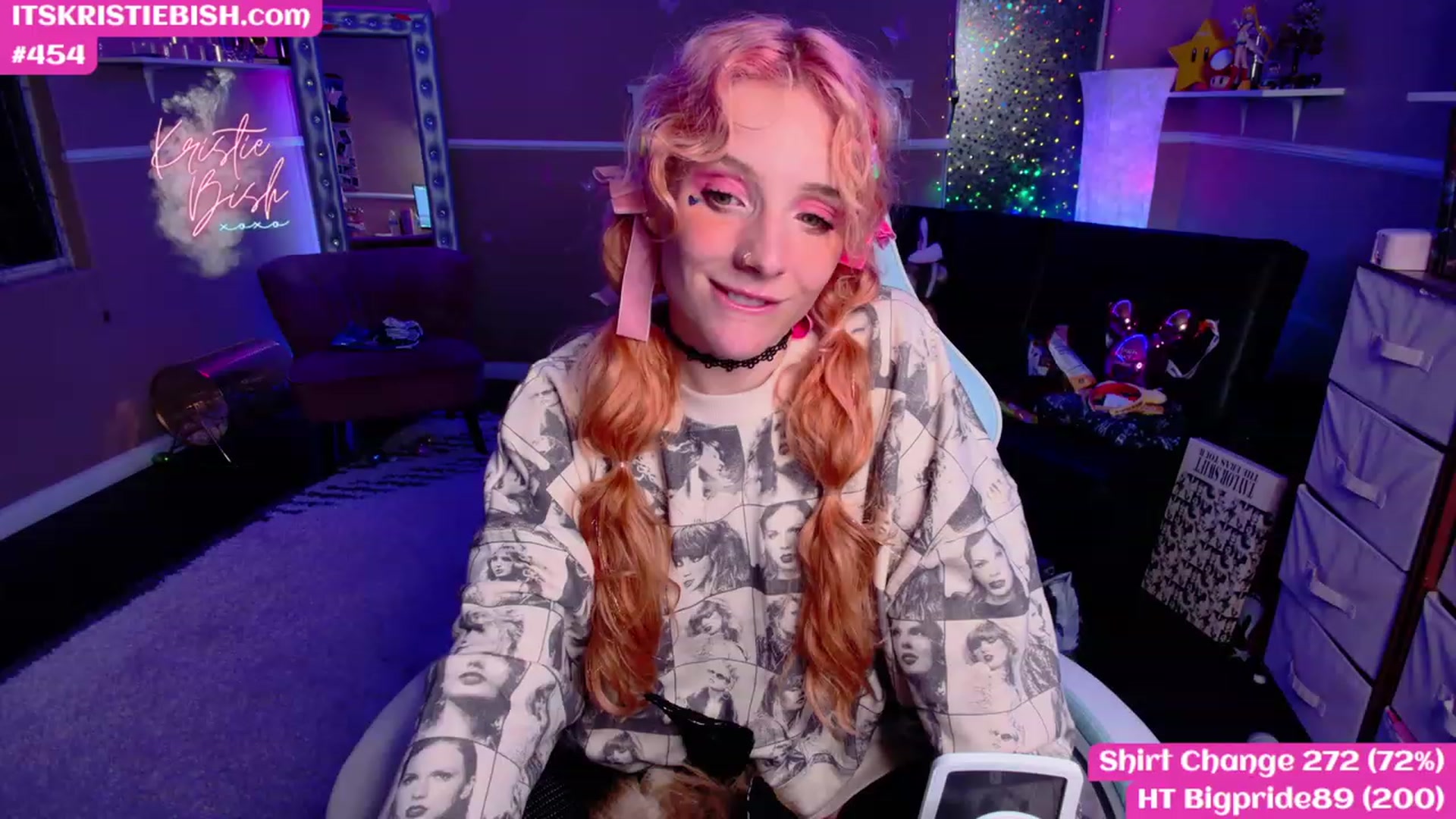 Gallery image thumbnail from KristieBish's myfreecams stream on, 05/01/2023, 04:37 image 18 of 20