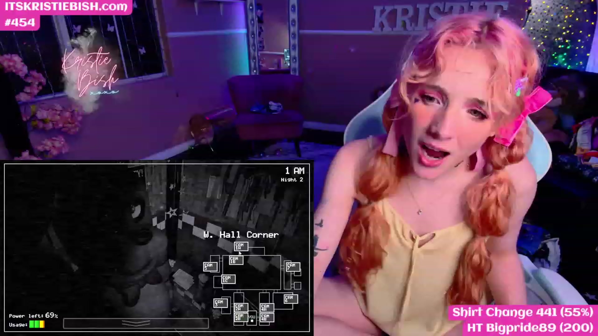 Gallery image thumbnail from KristieBish's myfreecams stream on, 05/01/2023, 04:37 image 8 of 20