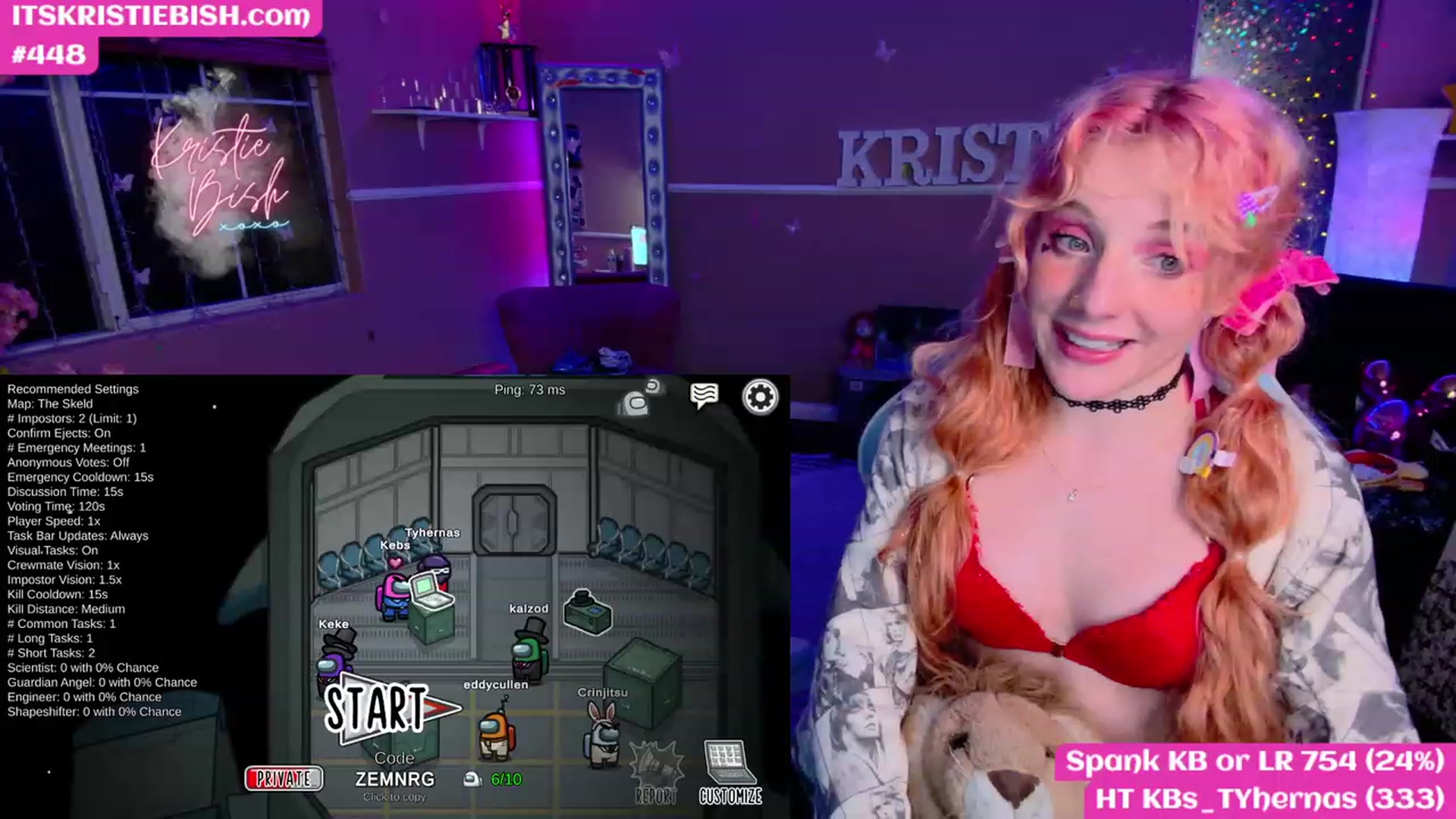 Gallery image thumbnail from KristieBish's myfreecams stream on, 05/01/2023, 06:30 image 8 of 20