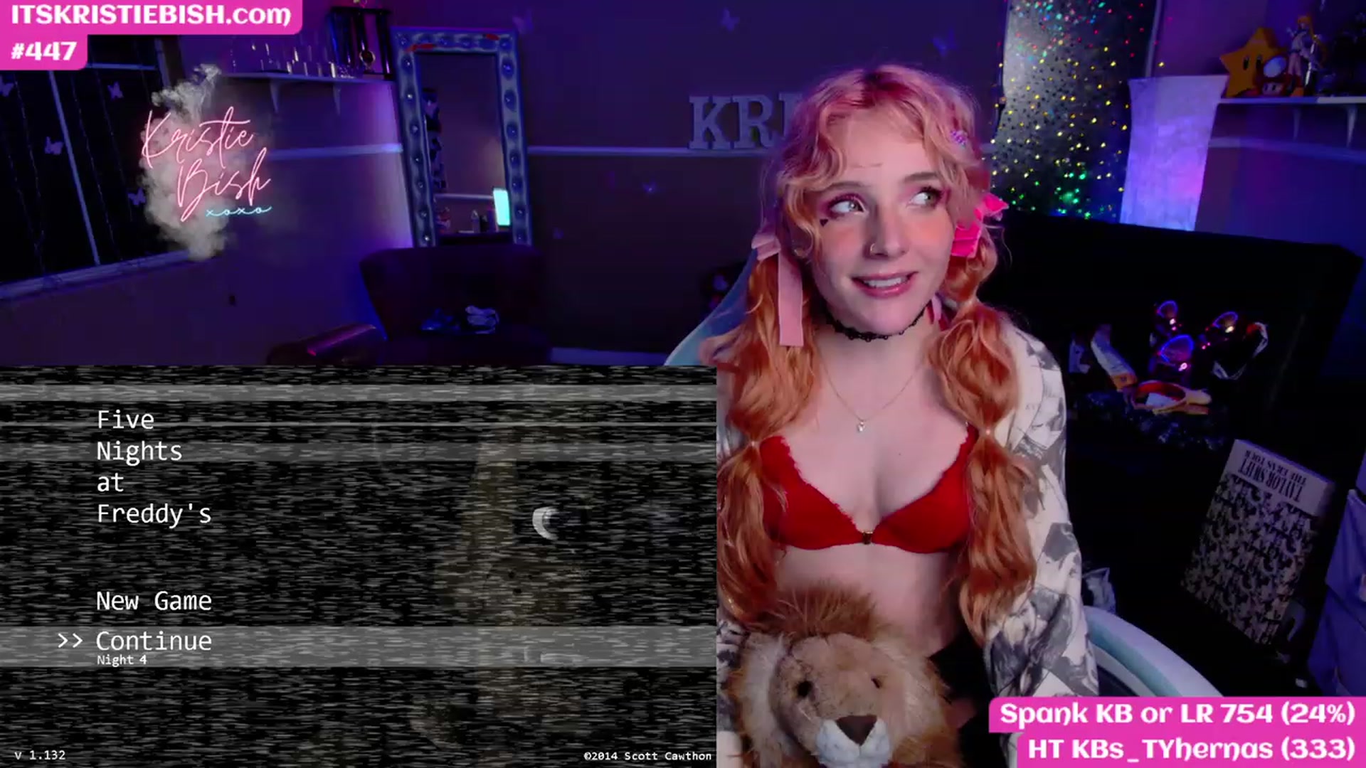 Gallery image thumbnail from KristieBish's myfreecams stream on, 05/01/2023, 06:30 image 4 of 20