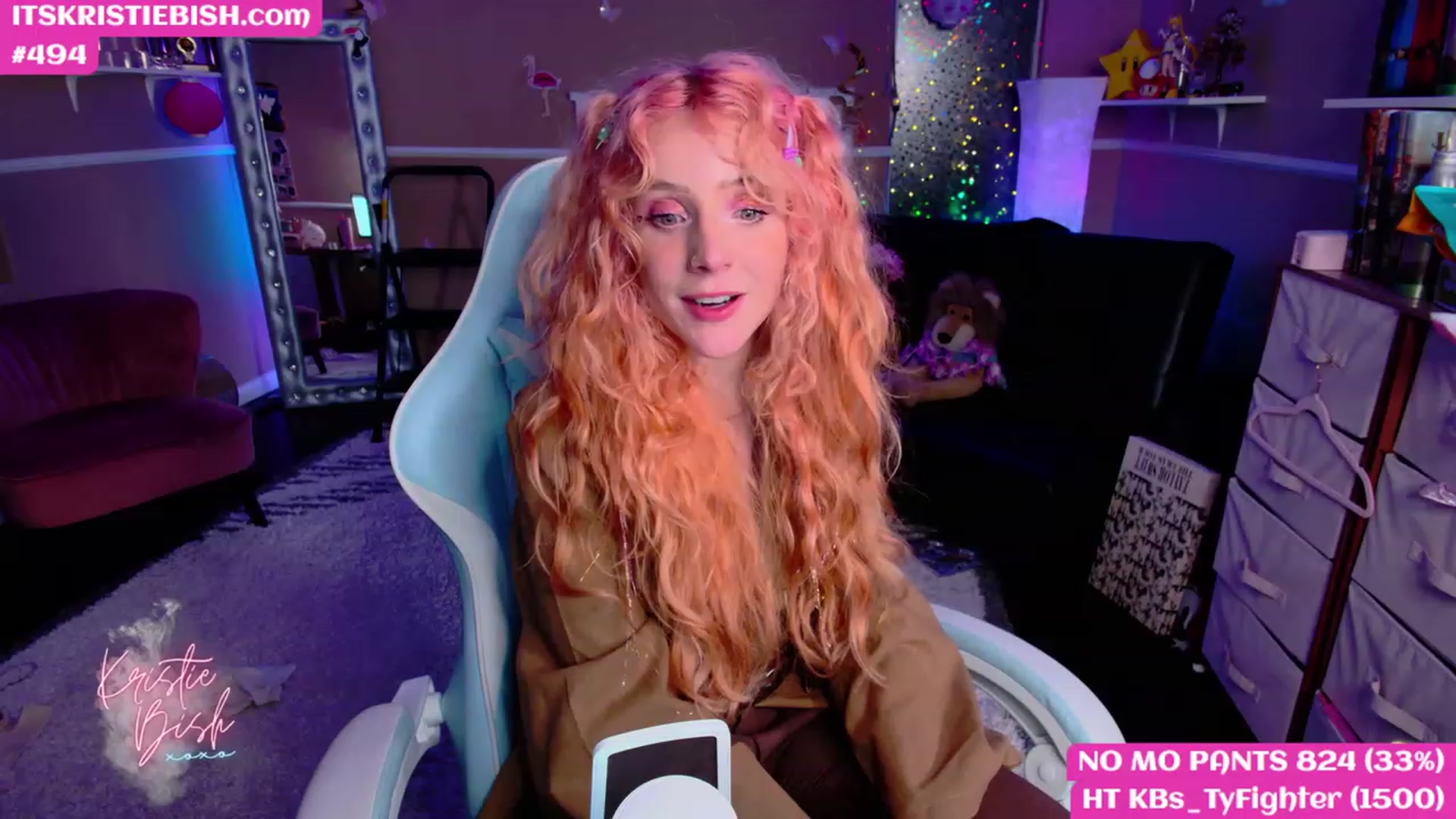 Gallery image thumbnail from KristieBish's myfreecams stream on, 05/03/2023, 07:08 image 15 of 20
