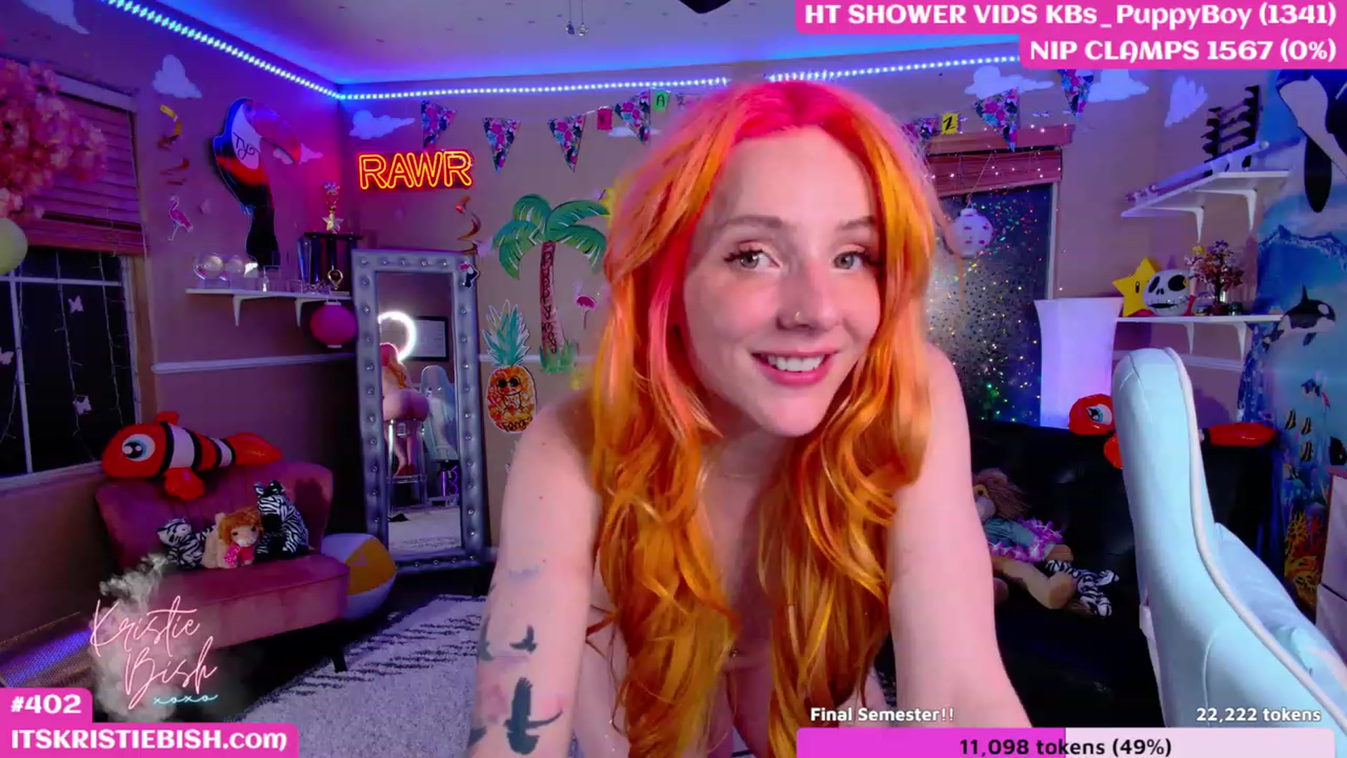 Gallery image thumbnail from KristieBish's myfreecams stream on, 05/14/2023, 06:54 image 14 of 20