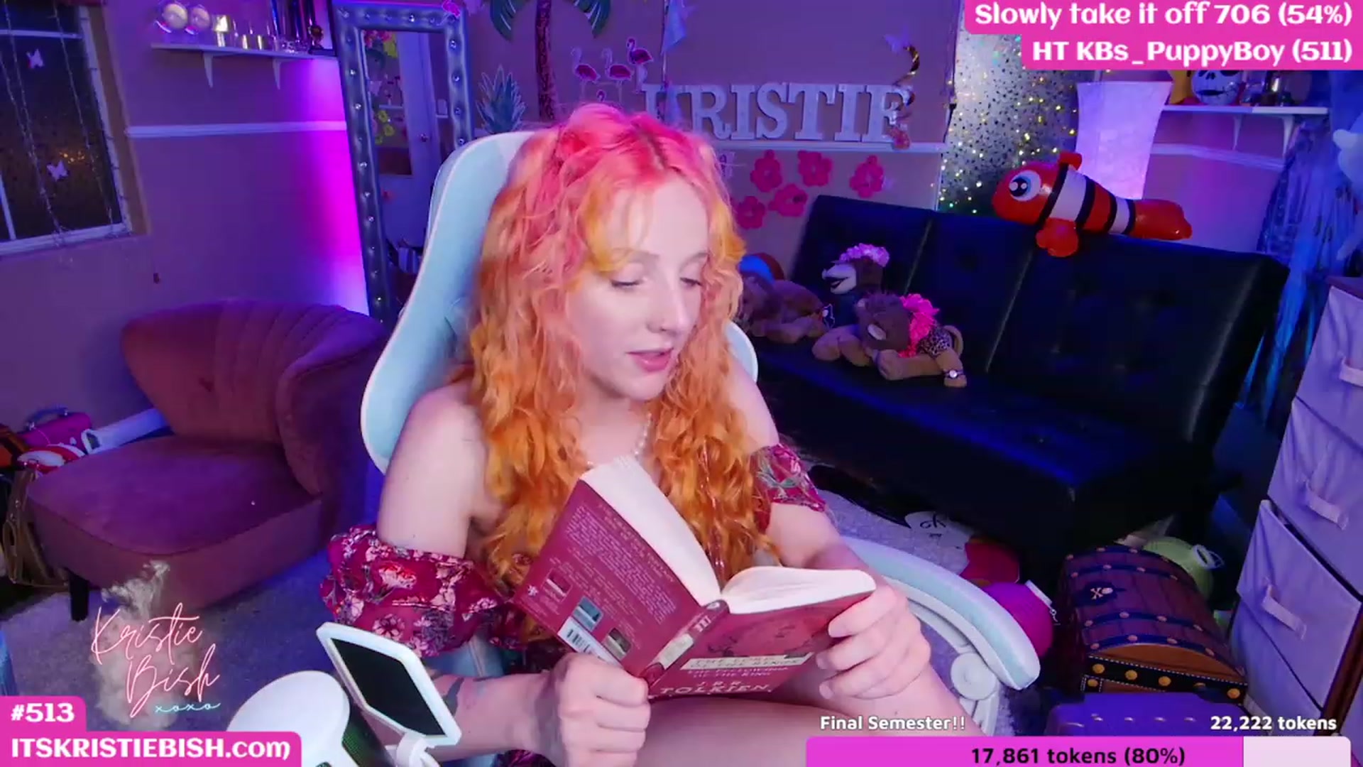 Gallery image thumbnail from KristieBish's myfreecams stream on, 05/27/2023, 06:46 image 14 of 20