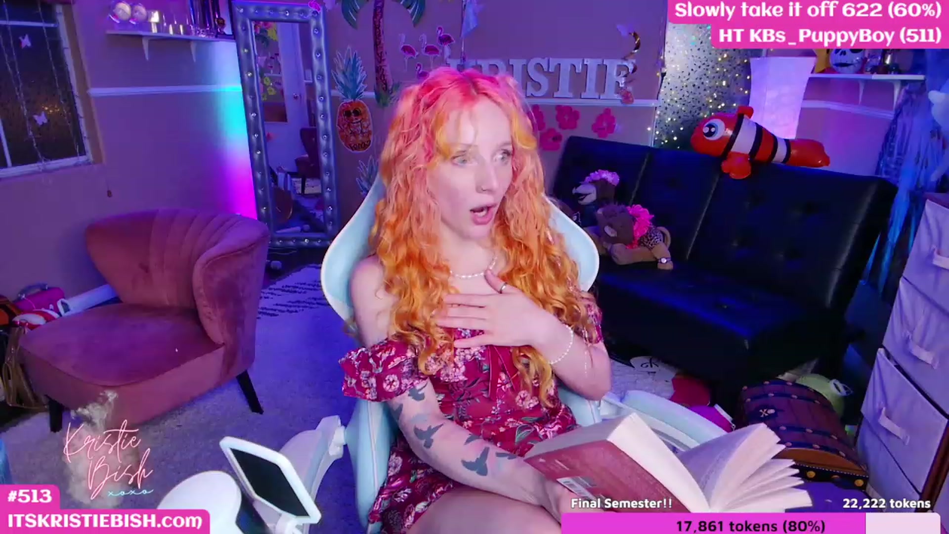 Gallery image thumbnail from KristieBish's myfreecams stream on, 05/27/2023, 06:46 image 16 of 20