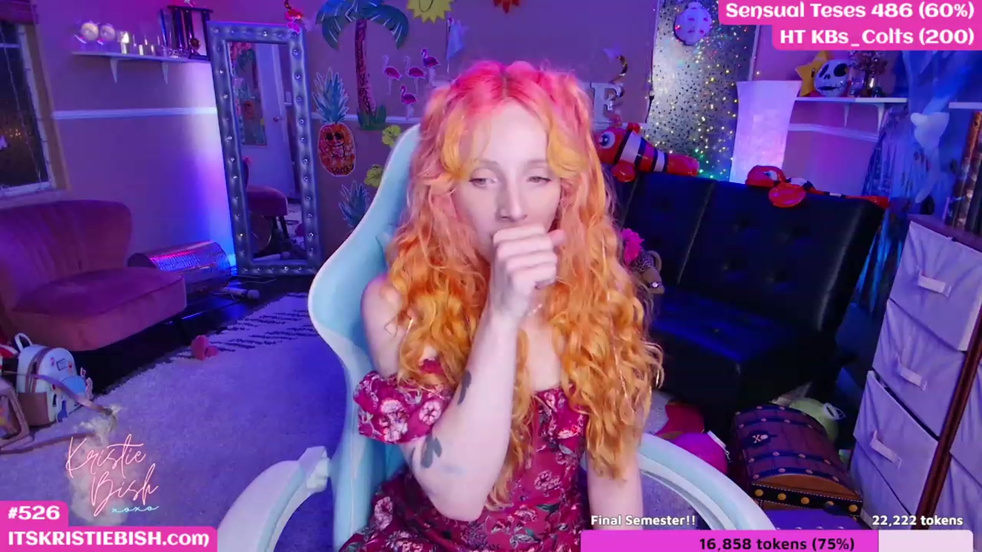 Gallery image thumbnail from KristieBish's myfreecams stream on, 05/27/2023, 06:46 image 6 of 20