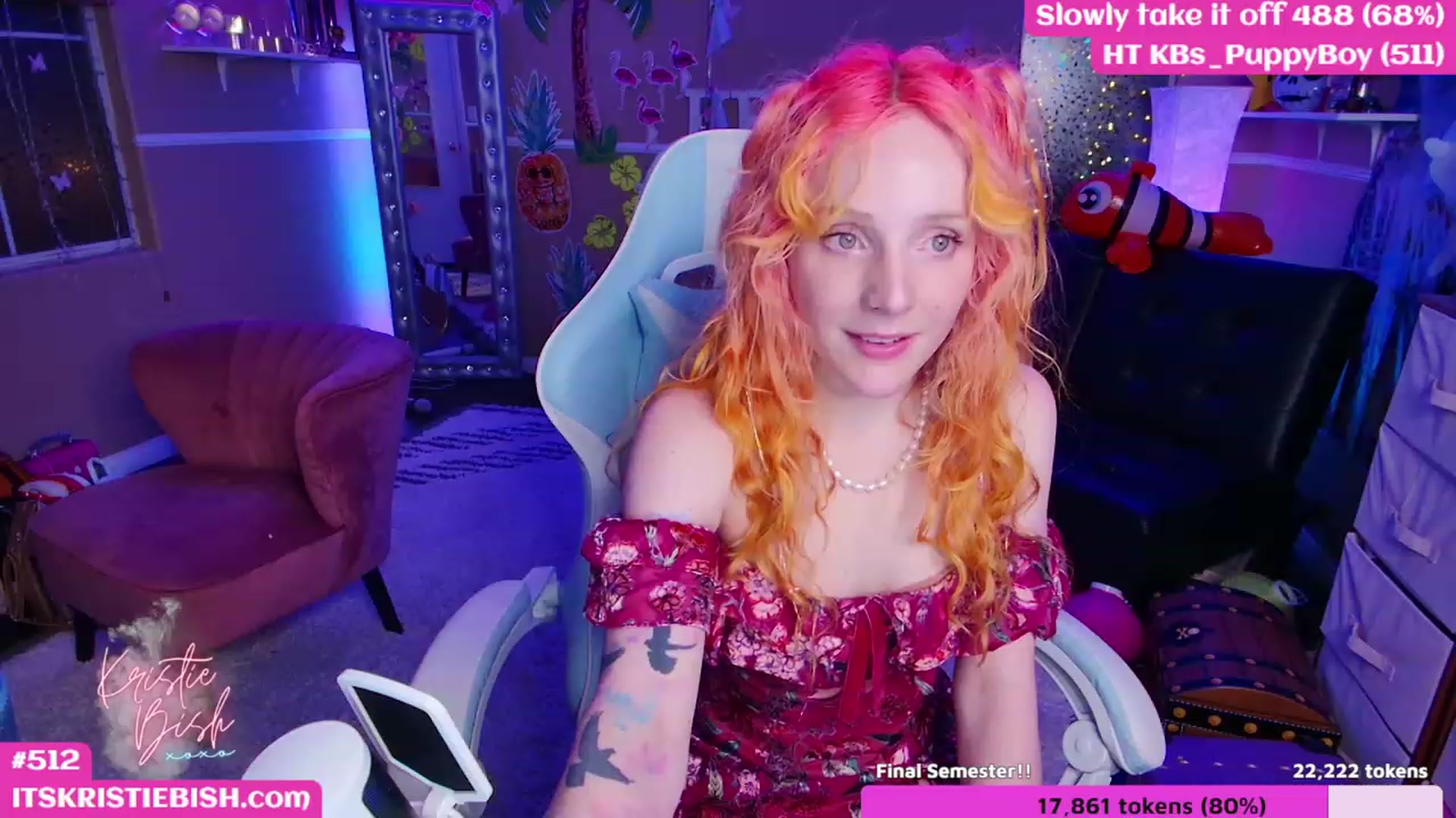 Gallery image thumbnail from KristieBish's myfreecams stream on, 05/27/2023, 06:46 image 17 of 20