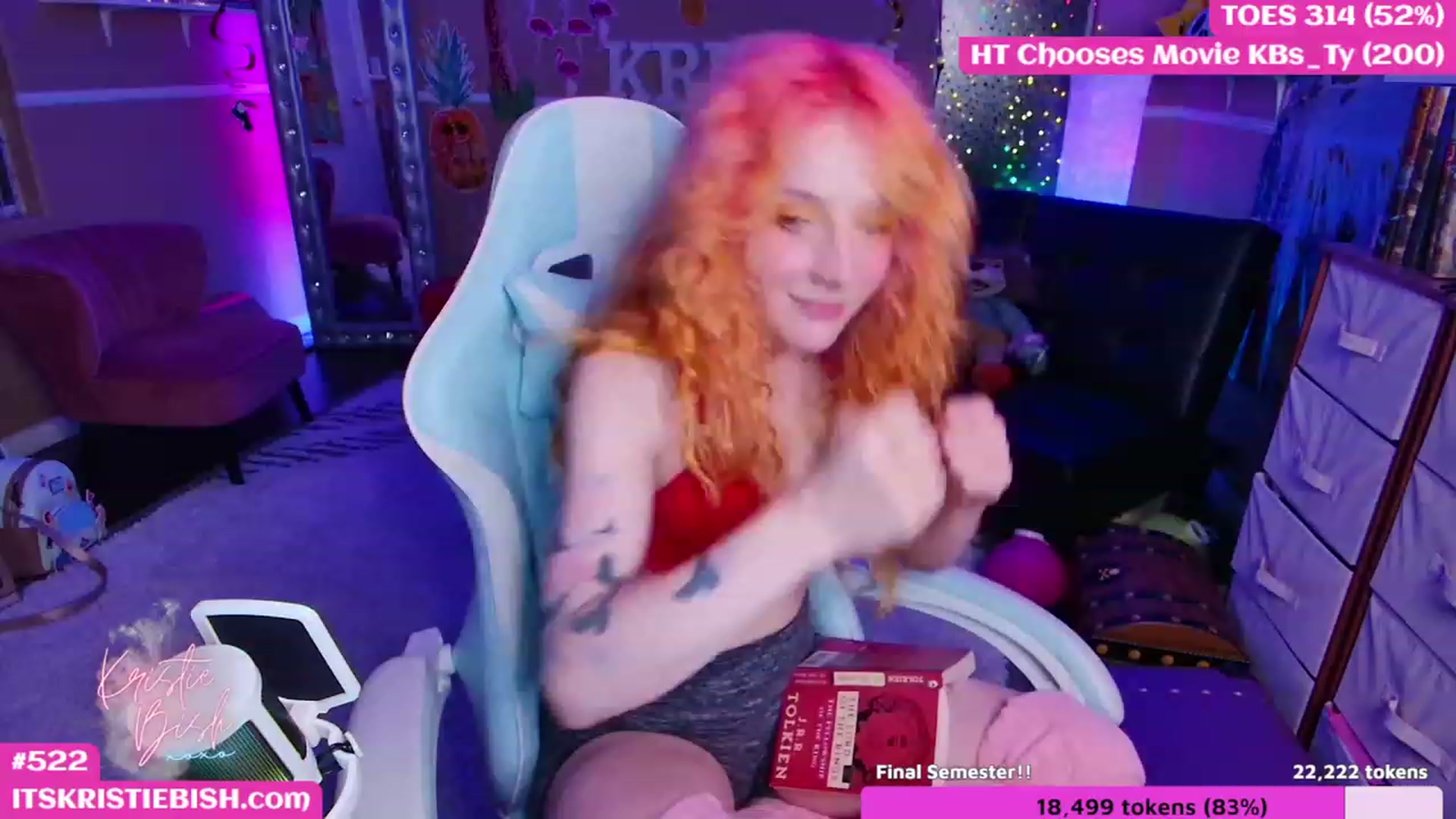 Gallery image thumbnail from KristieBish's myfreecams stream on, 05/28/2023, 06:33 image 14 of 20