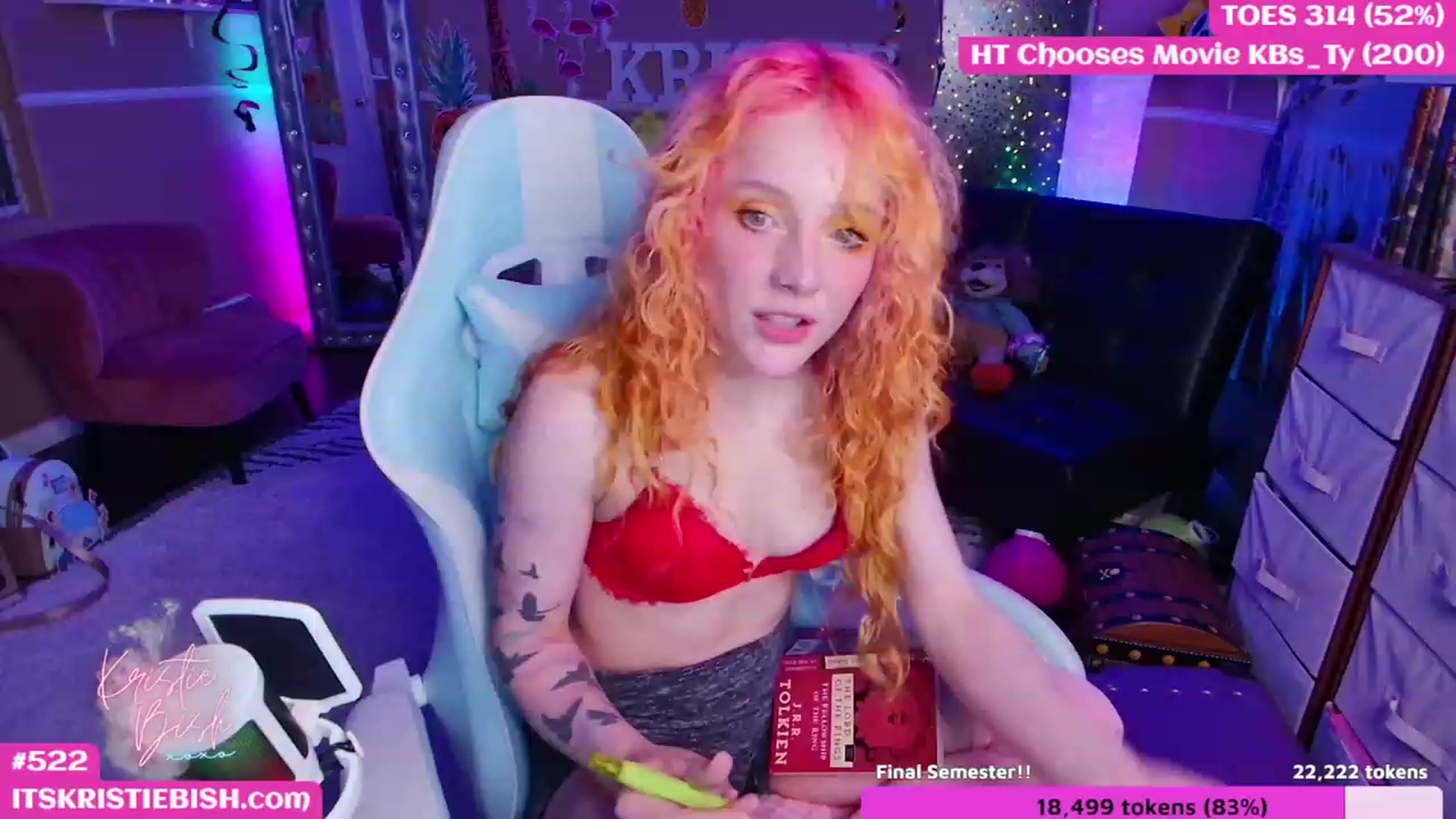 Gallery image thumbnail from KristieBish's myfreecams stream on, 05/28/2023, 06:33 image 13 of 20