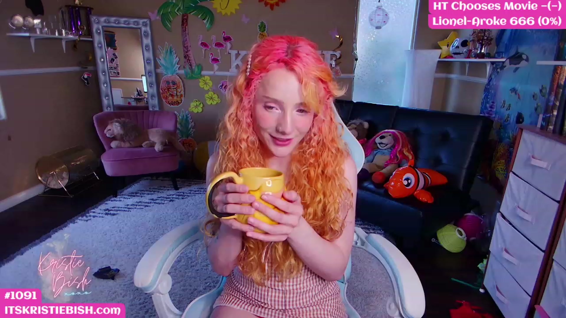 Gallery image thumbnail from KristieBish's myfreecams stream on, 06/02/2023, 02:57 image 6 of 20