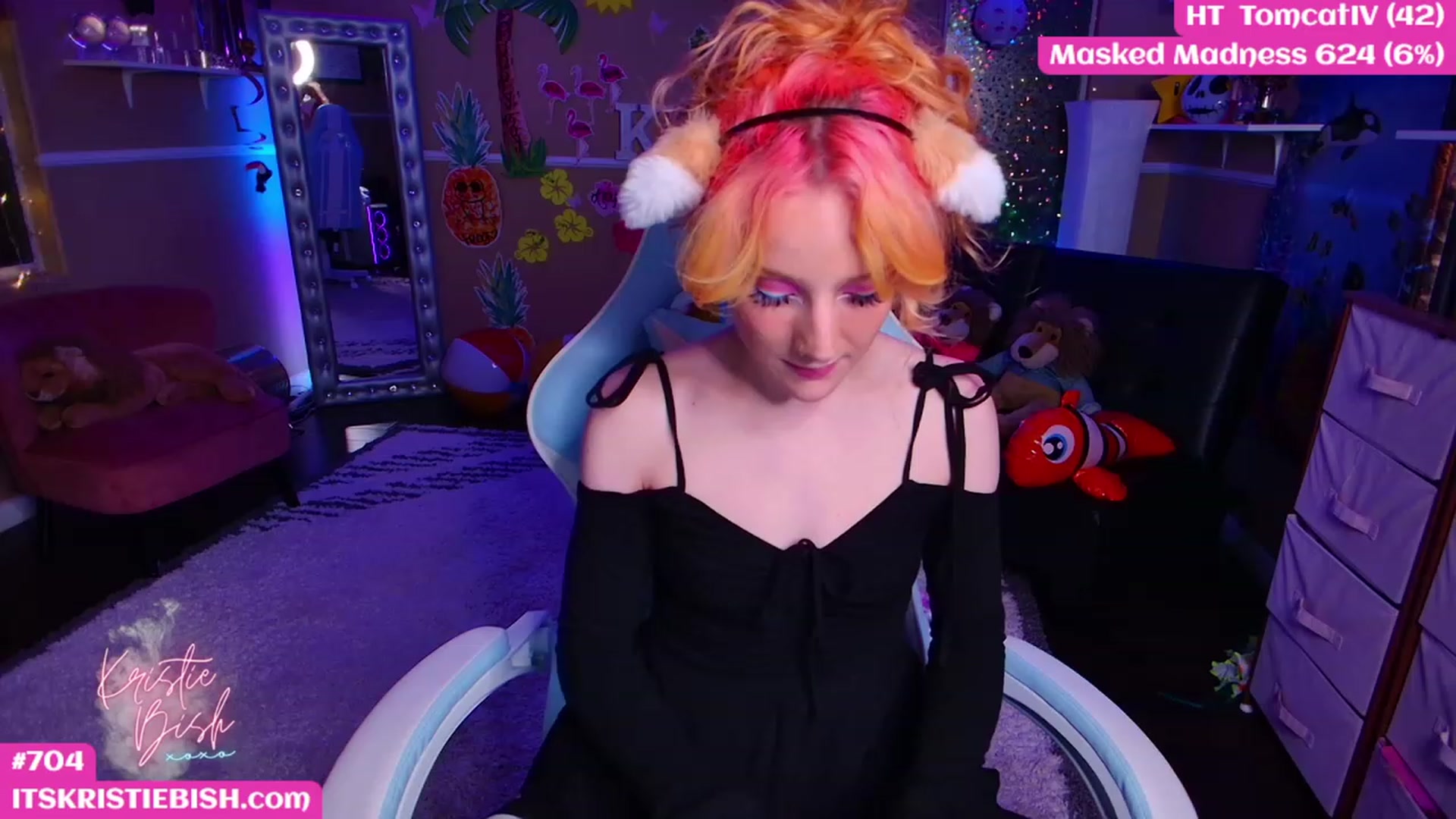Gallery image thumbnail from KristieBish's myfreecams stream on, 06/09/2023, 04:54 image 8 of 20