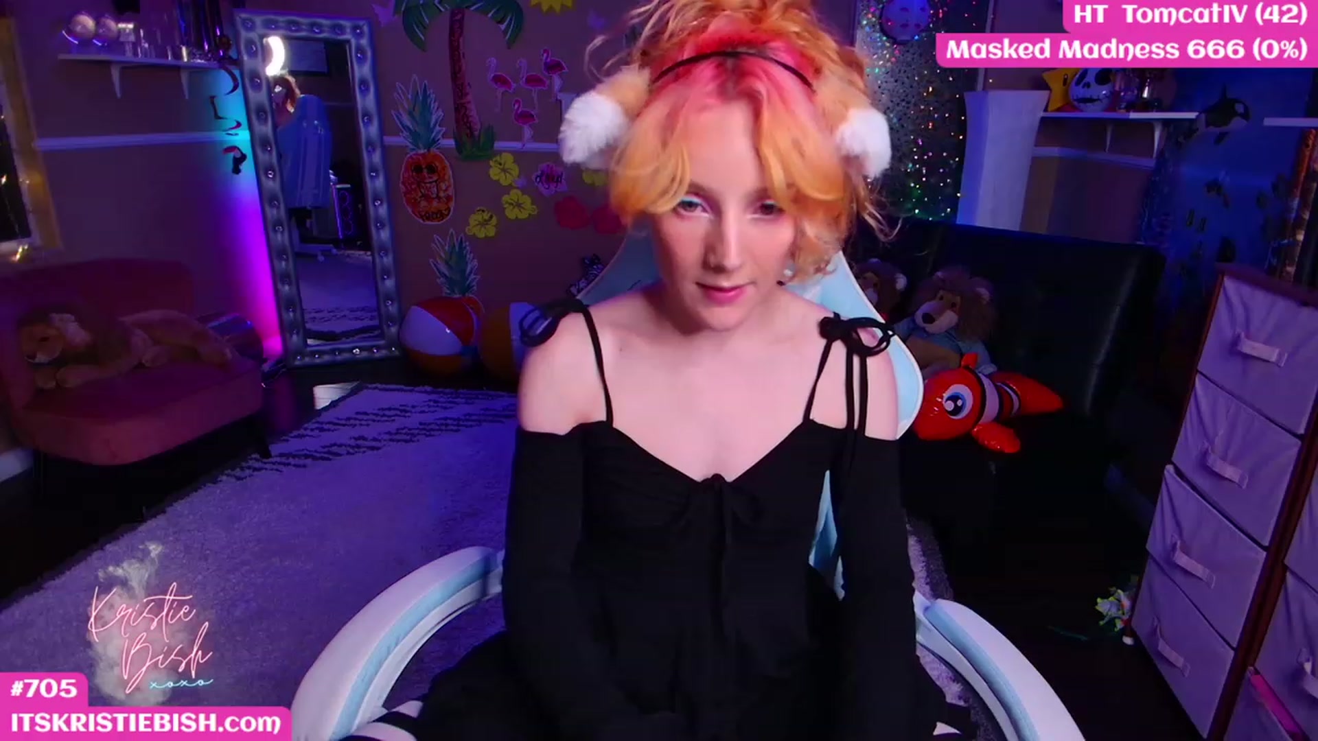 Gallery image thumbnail from KristieBish's myfreecams stream on, 06/09/2023, 04:54 image 7 of 20