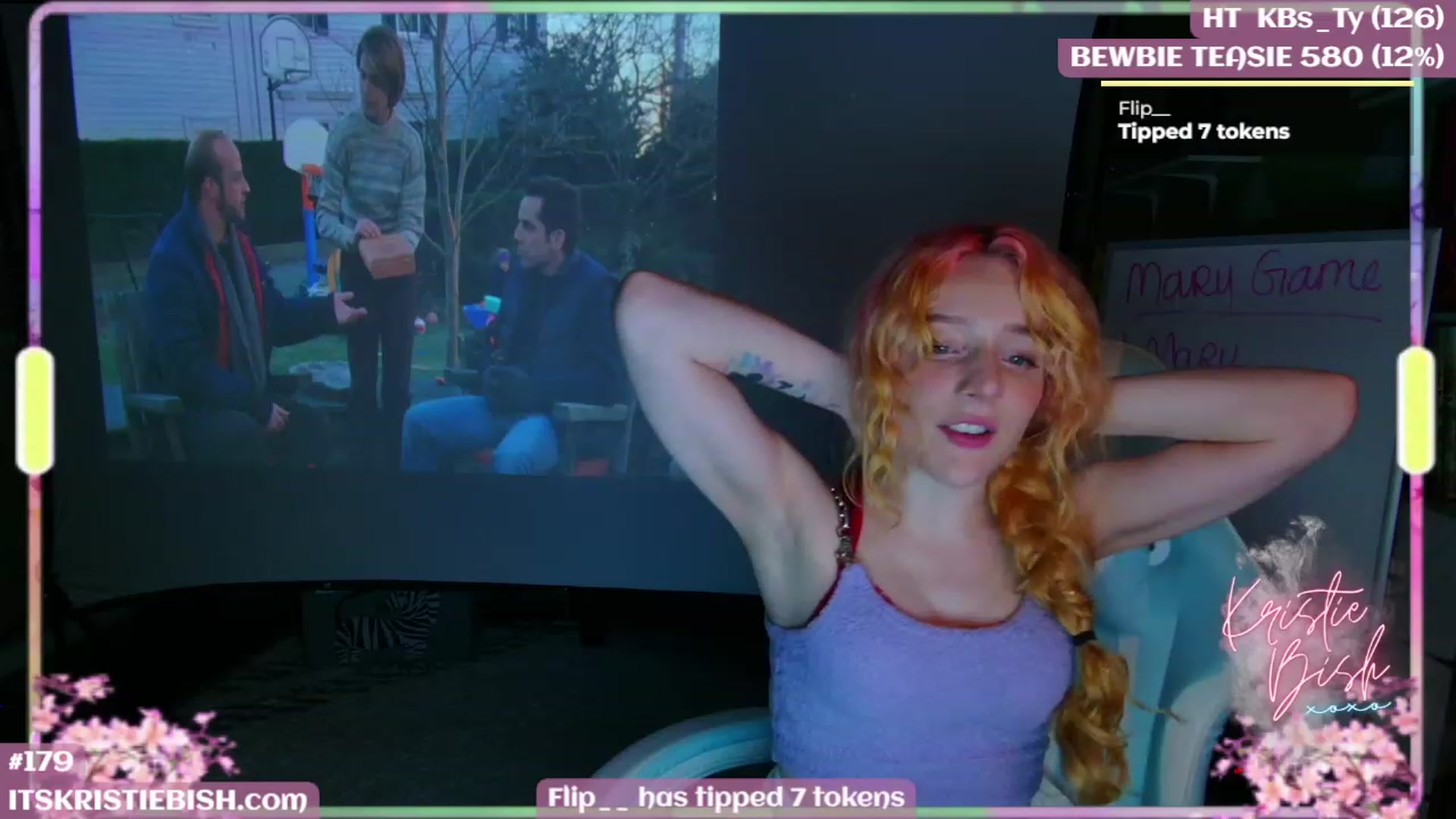 Gallery image thumbnail from KristieBish's myfreecams stream on, 06/11/2023, 07:07 image 5 of 20