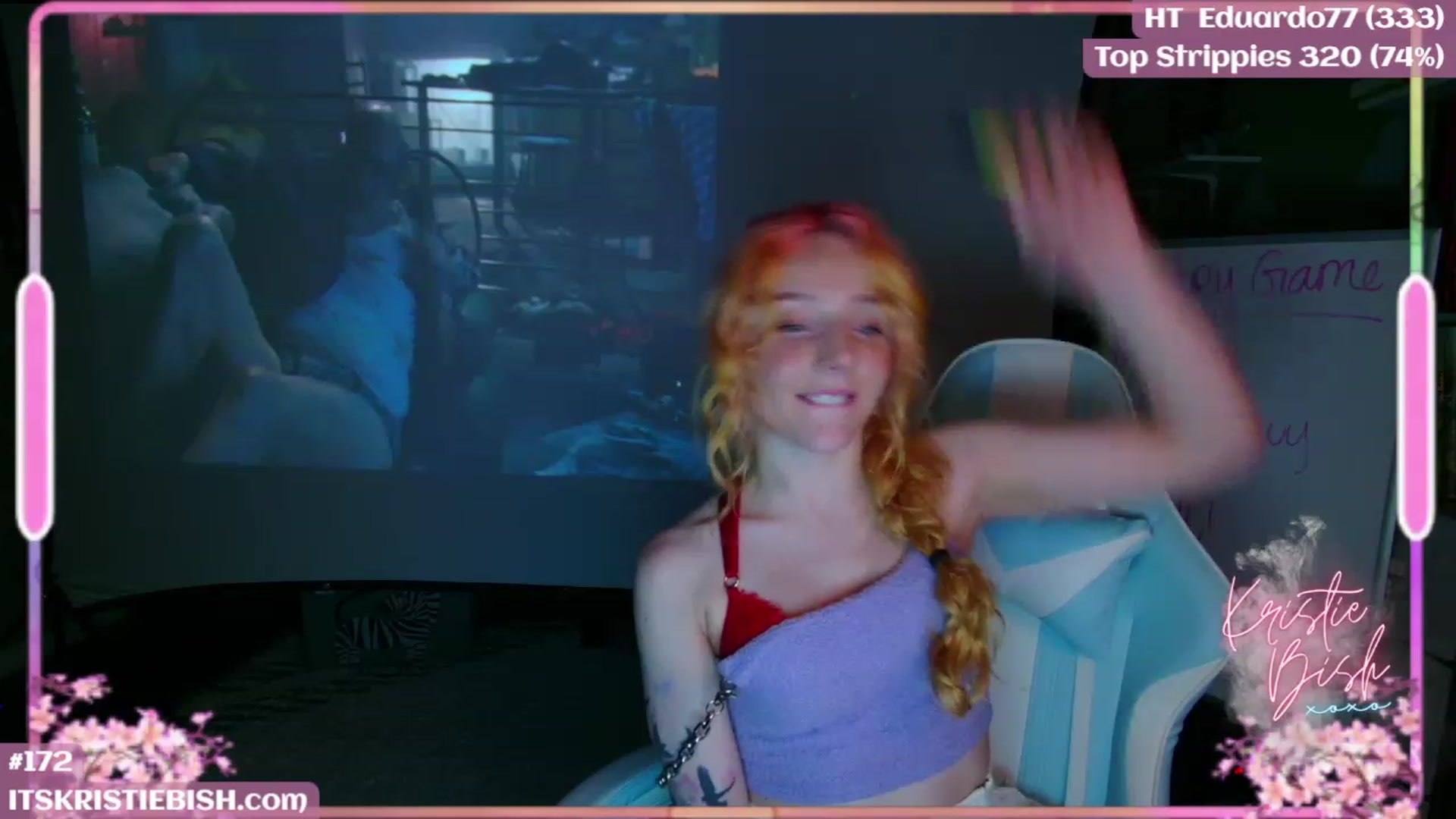 Gallery image thumbnail from KristieBish's myfreecams stream on, 06/11/2023, 07:07 image 12 of 20