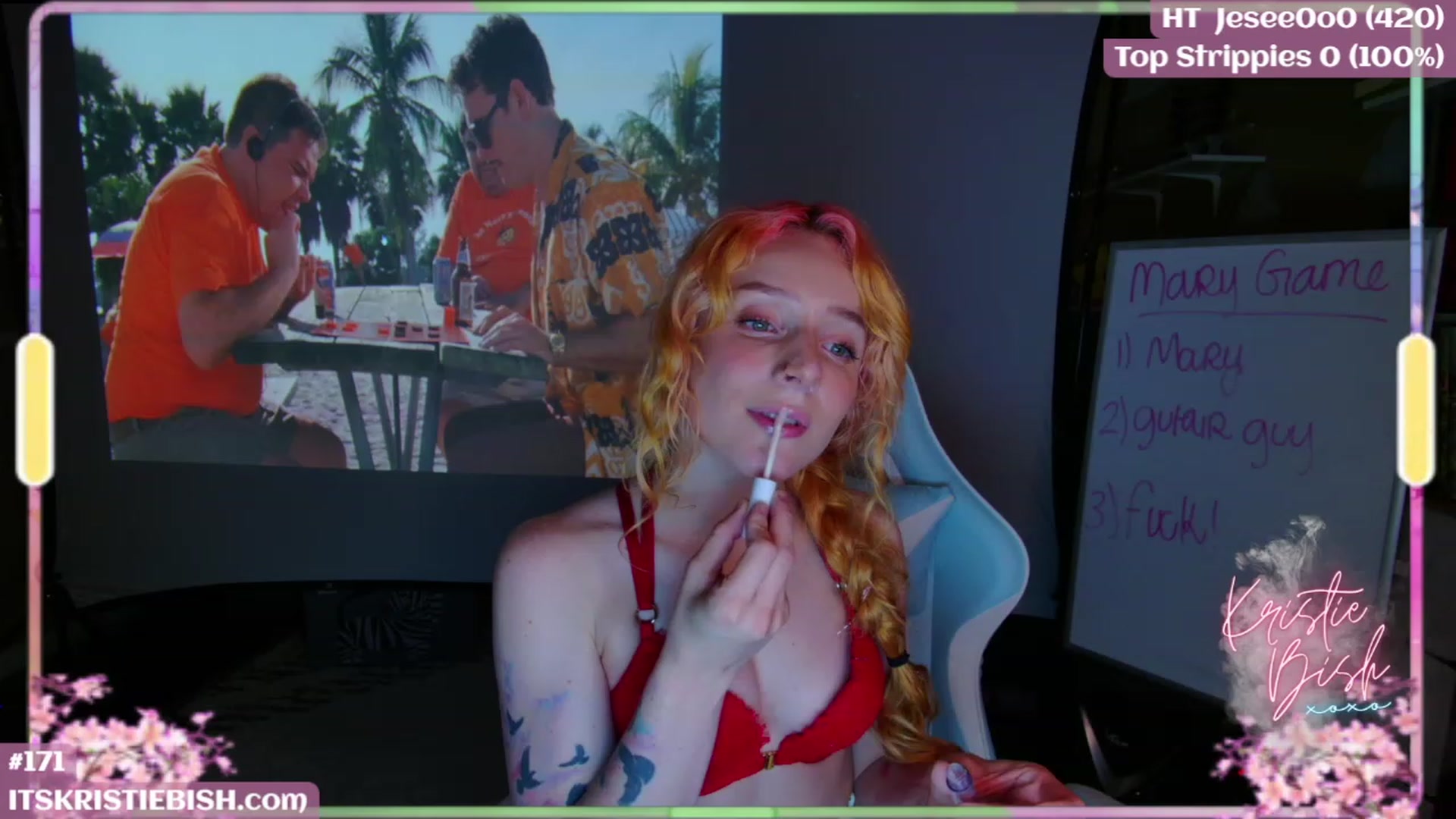 Gallery image thumbnail from KristieBish's myfreecams stream on, 06/11/2023, 07:07 image 13 of 20