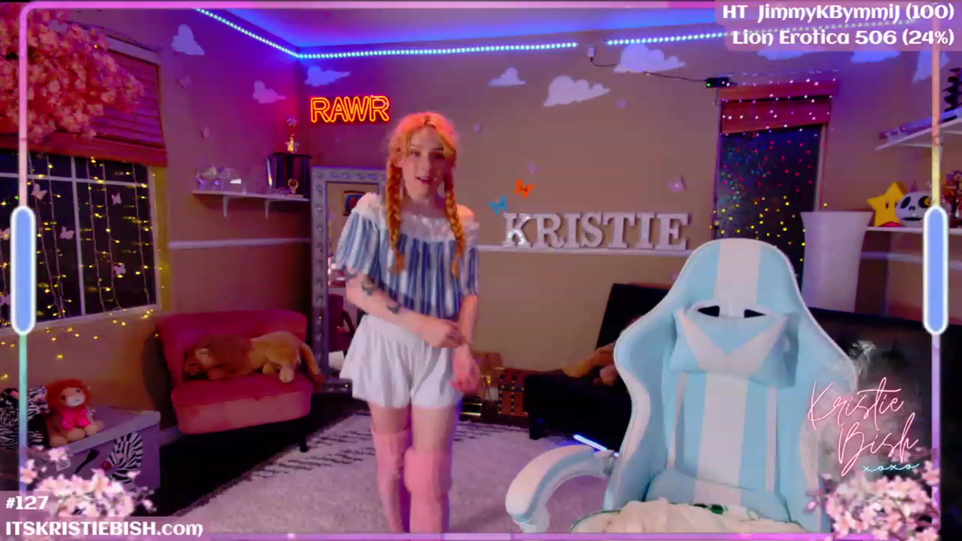 Gallery image thumbnail from KristieBish's myfreecams stream on, 06/12/2023, 04:04 image 19 of 20