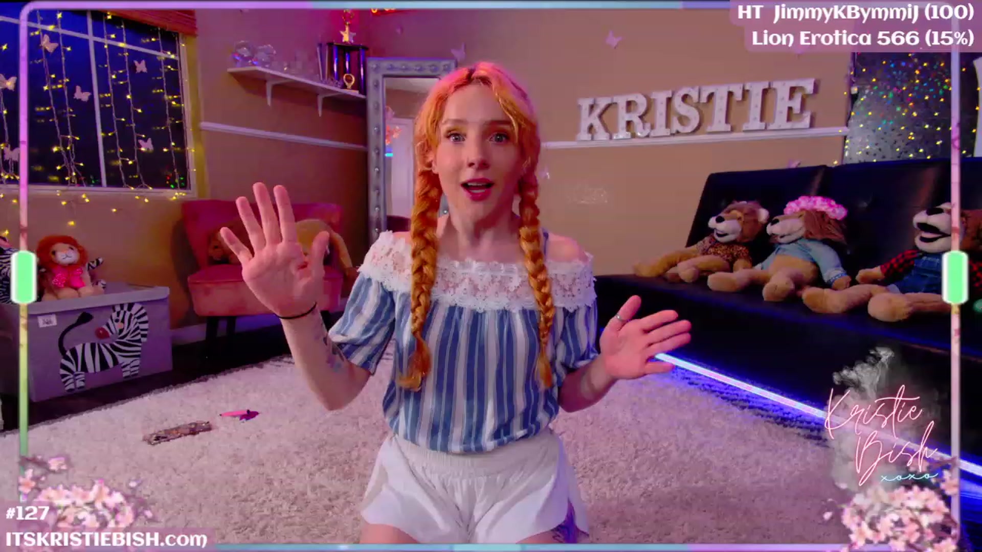Gallery image thumbnail from KristieBish's myfreecams stream on, 06/12/2023, 04:04 image 4 of 20