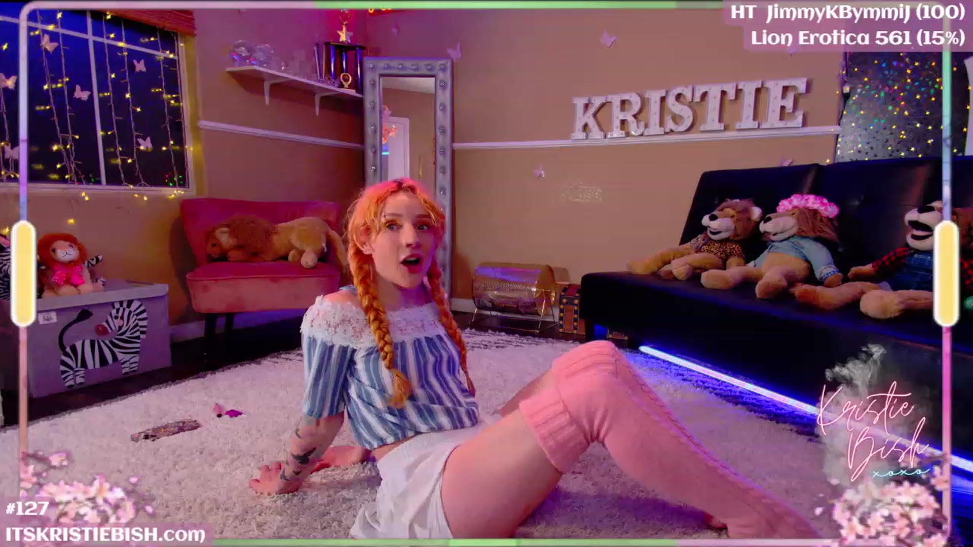 Gallery image thumbnail from KristieBish's myfreecams stream on, 06/12/2023, 04:04 image 9 of 20