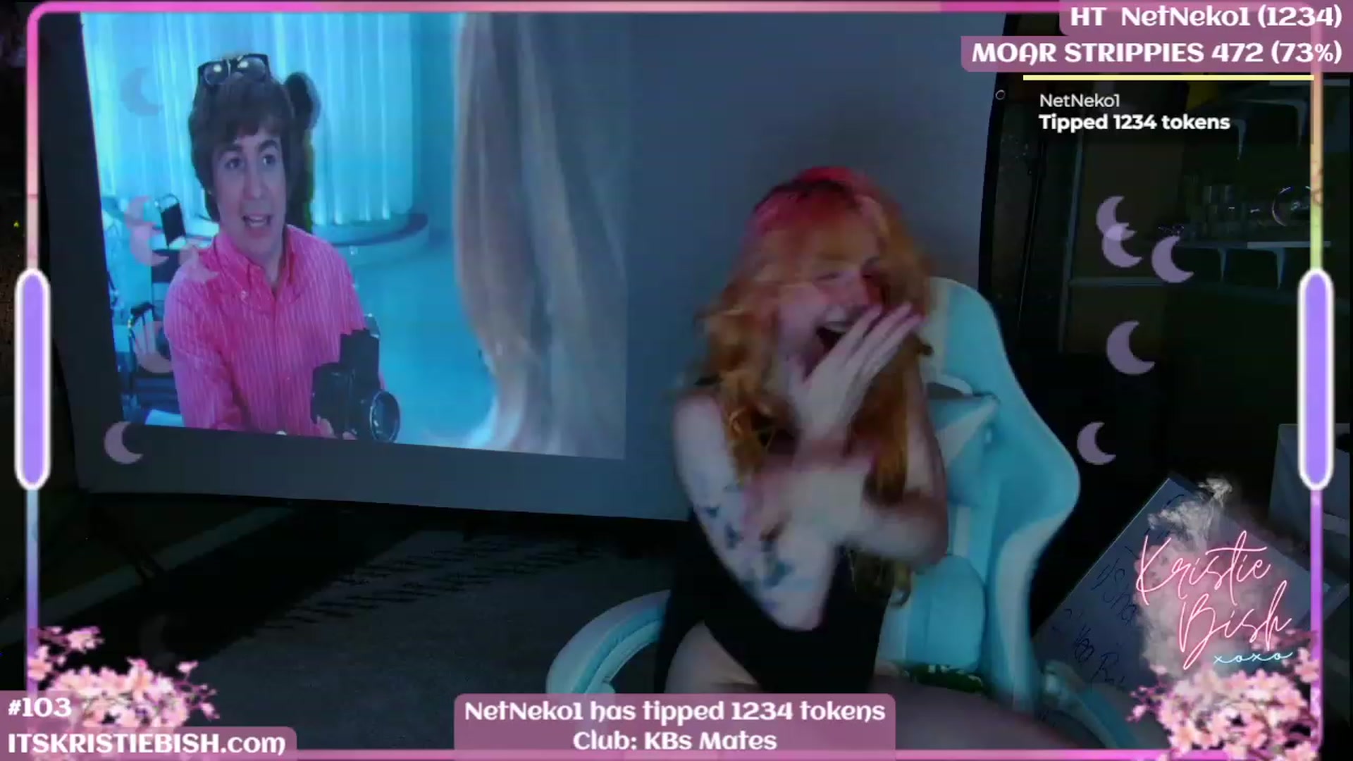 Gallery image thumbnail from KristieBish's myfreecams stream on, 06/18/2023, 08:42 image 8 of 20