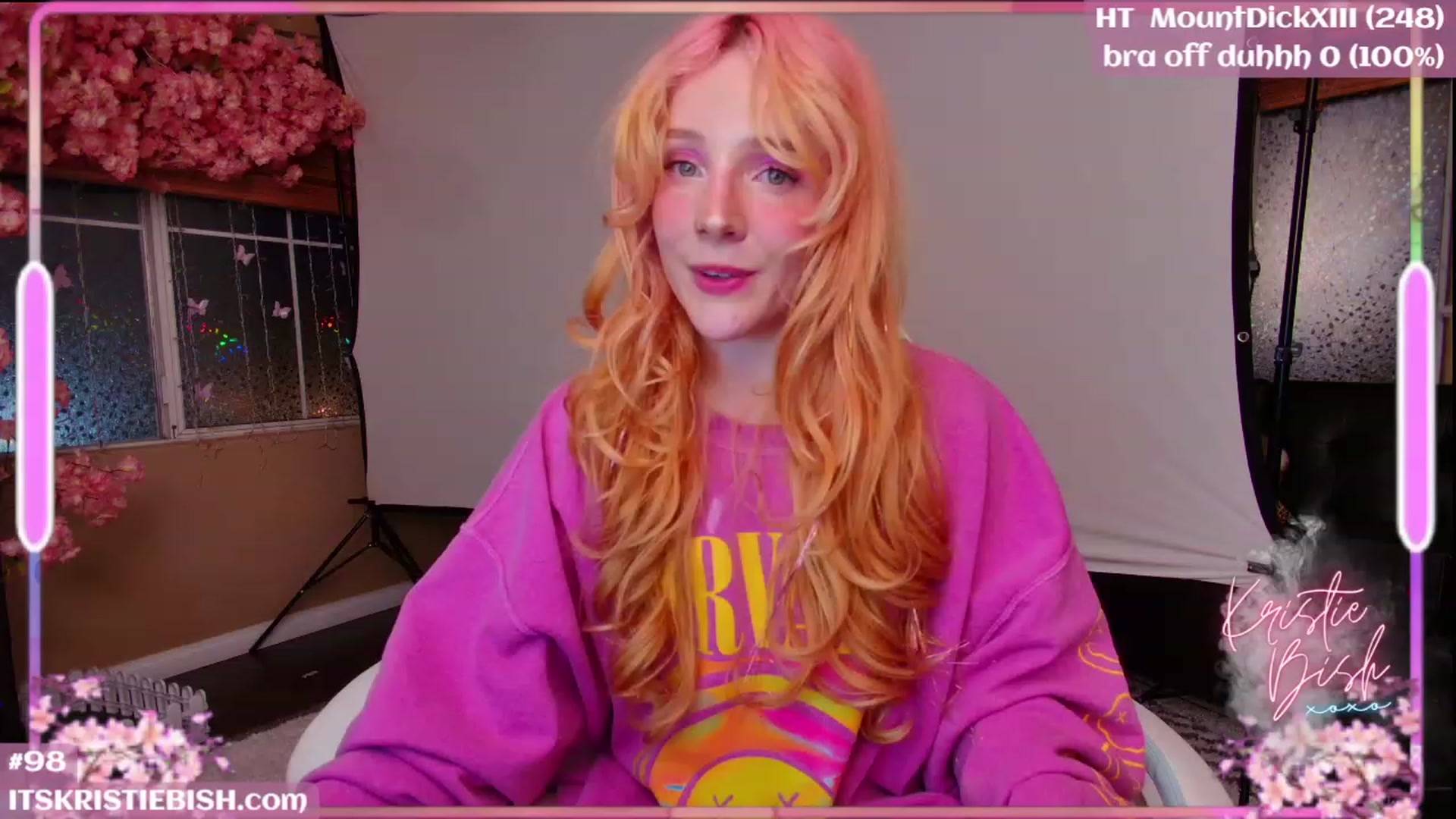 Gallery image thumbnail from KristieBish's myfreecams stream on, 06/20/2023, 04:19 image 13 of 20