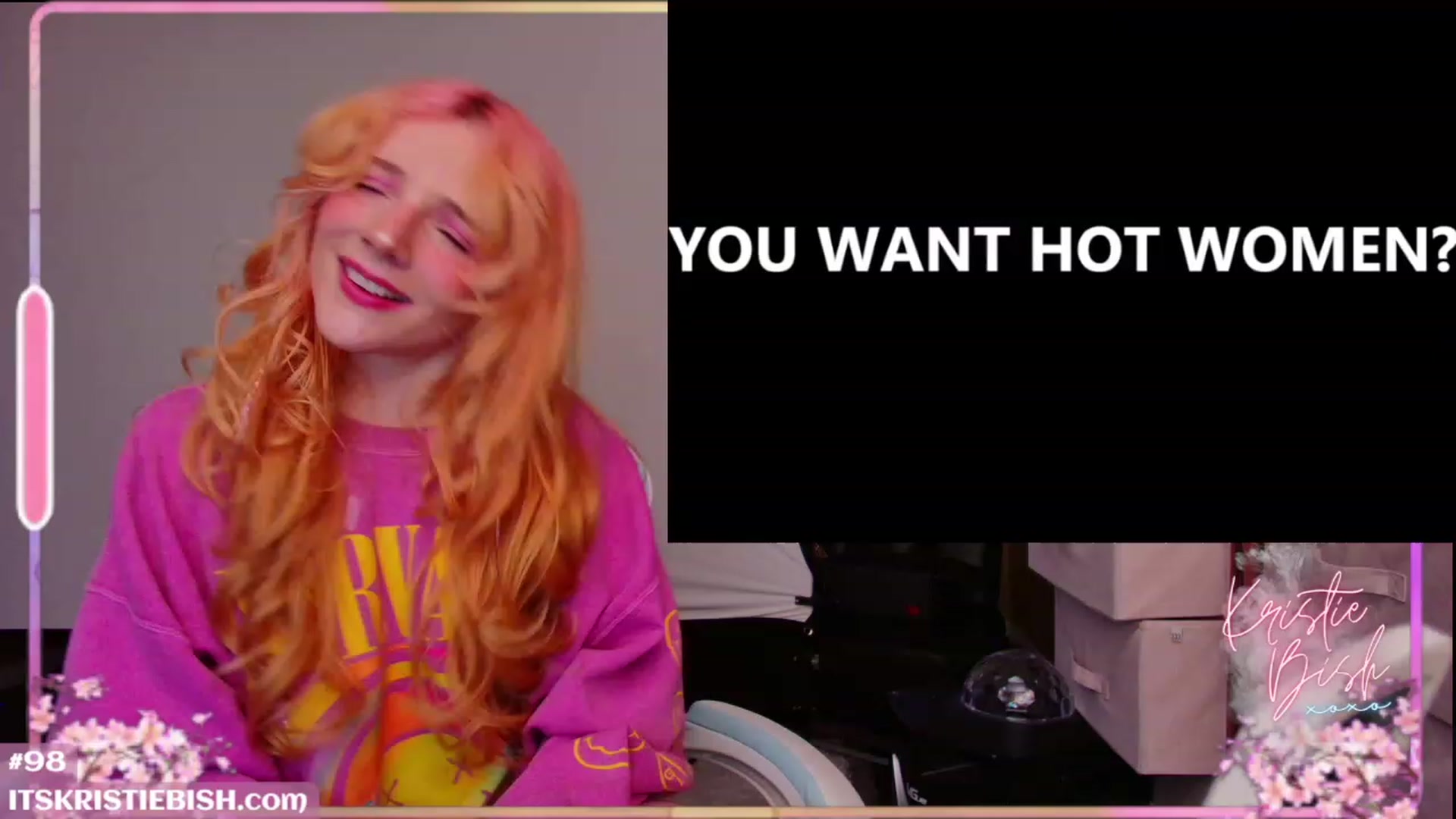 Gallery image thumbnail from KristieBish's myfreecams stream on, 06/20/2023, 04:19 image 4 of 20