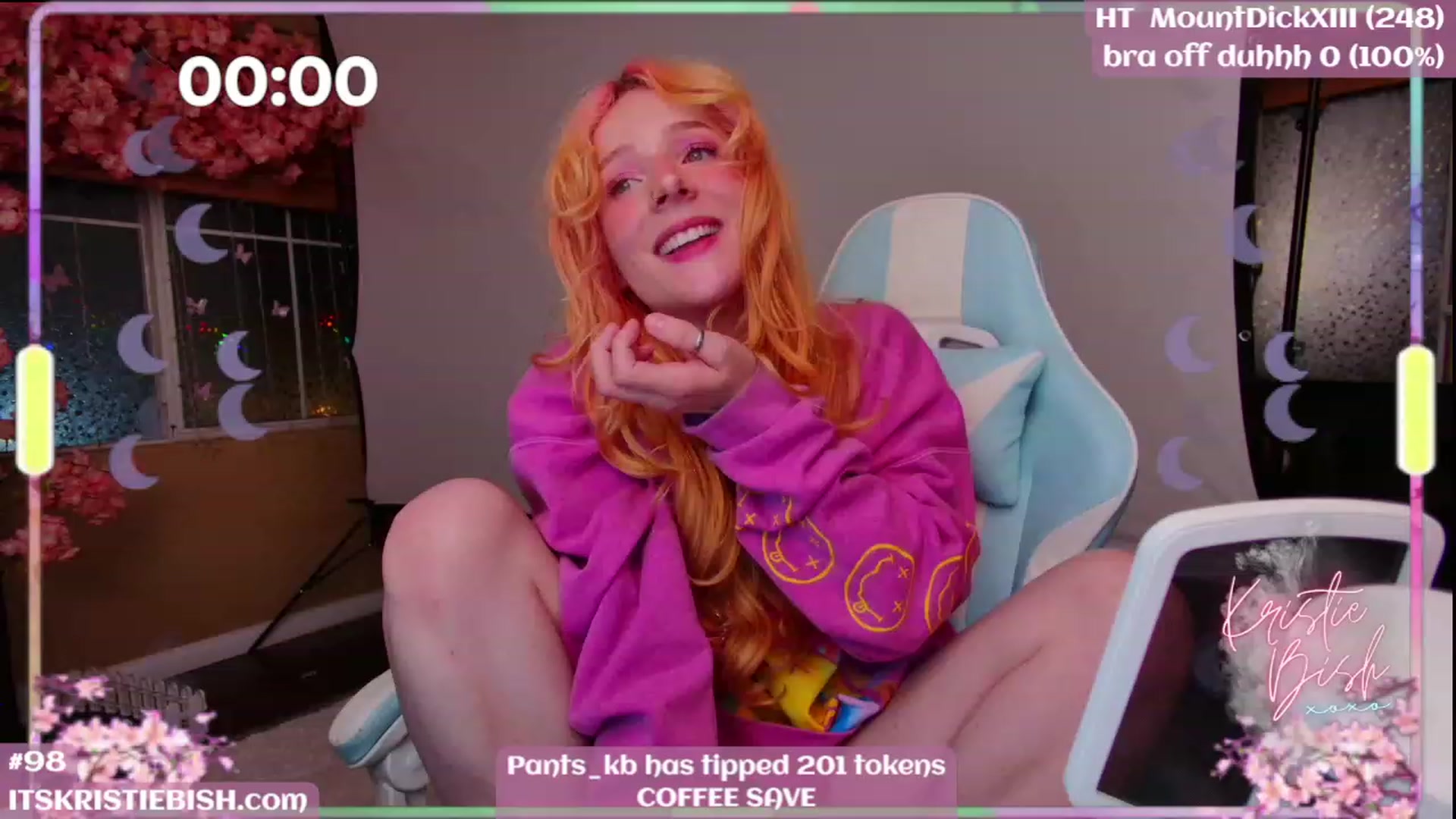 Gallery image thumbnail from KristieBish's myfreecams stream on, 06/20/2023, 04:35 image 9 of 20