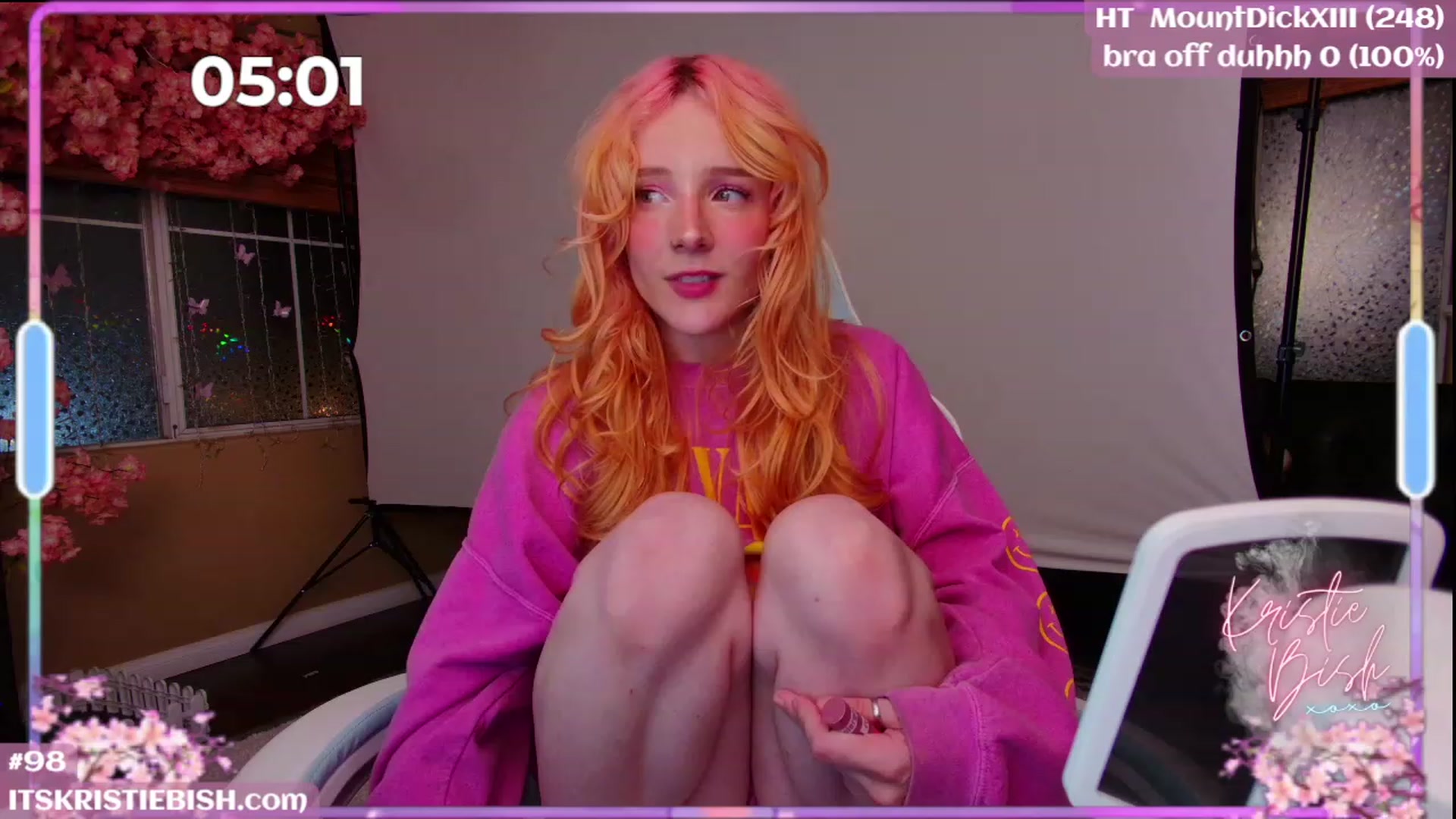 Gallery image thumbnail from KristieBish's myfreecams stream on, 06/20/2023, 04:35 image 3 of 20