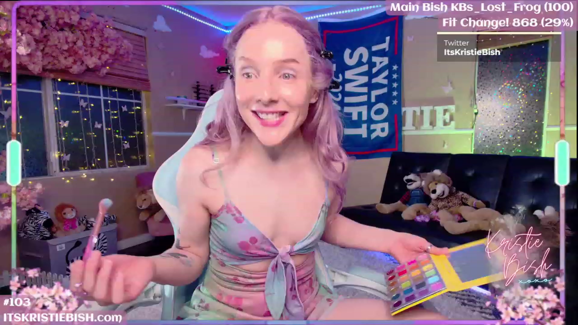 Gallery image thumbnail from KristieBish's myfreecams stream on, 06/24/2023, 05:20 image 2 of 20