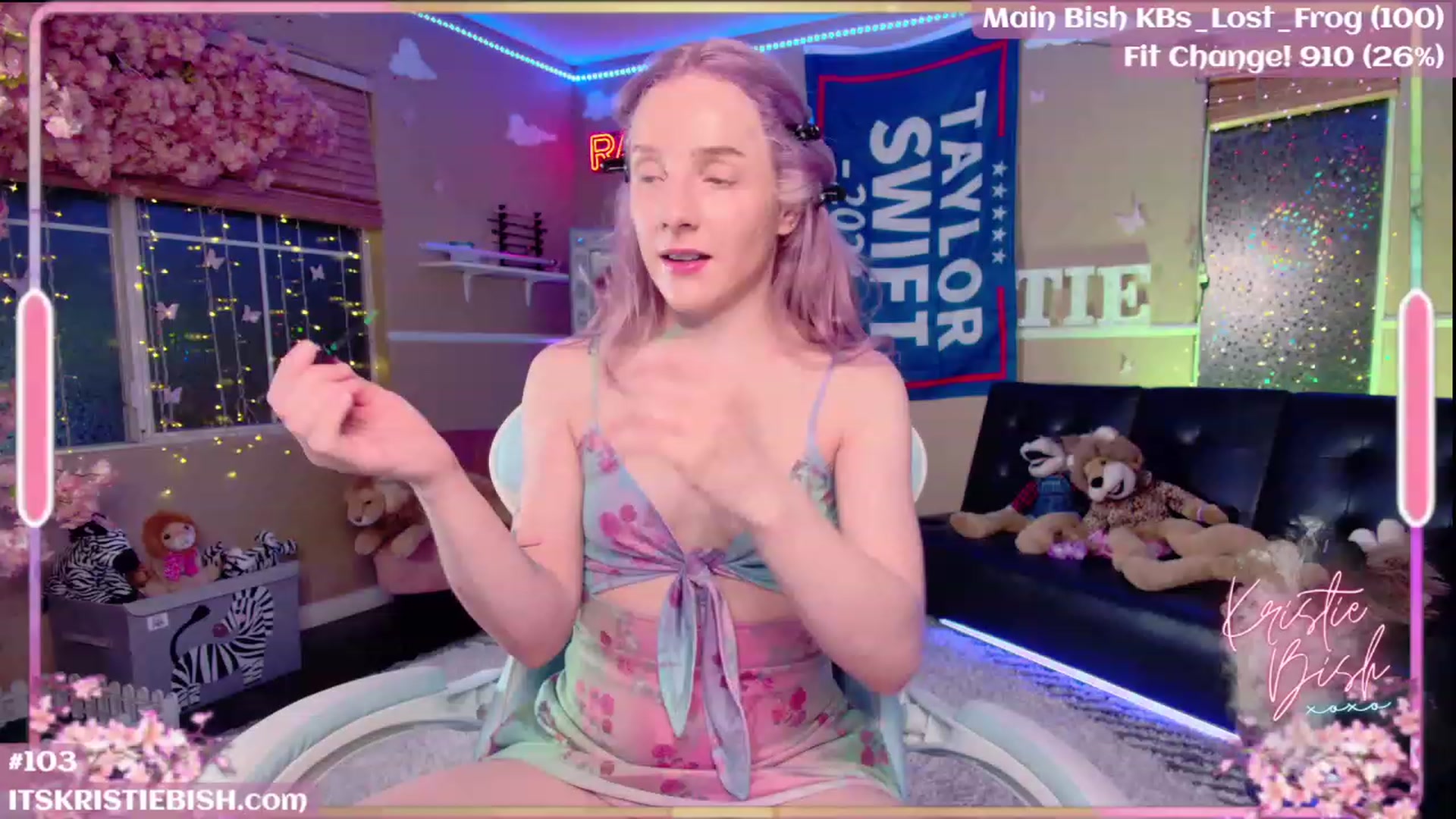 Gallery image thumbnail from KristieBish's myfreecams stream on, 06/24/2023, 05:20 image 1 of 20