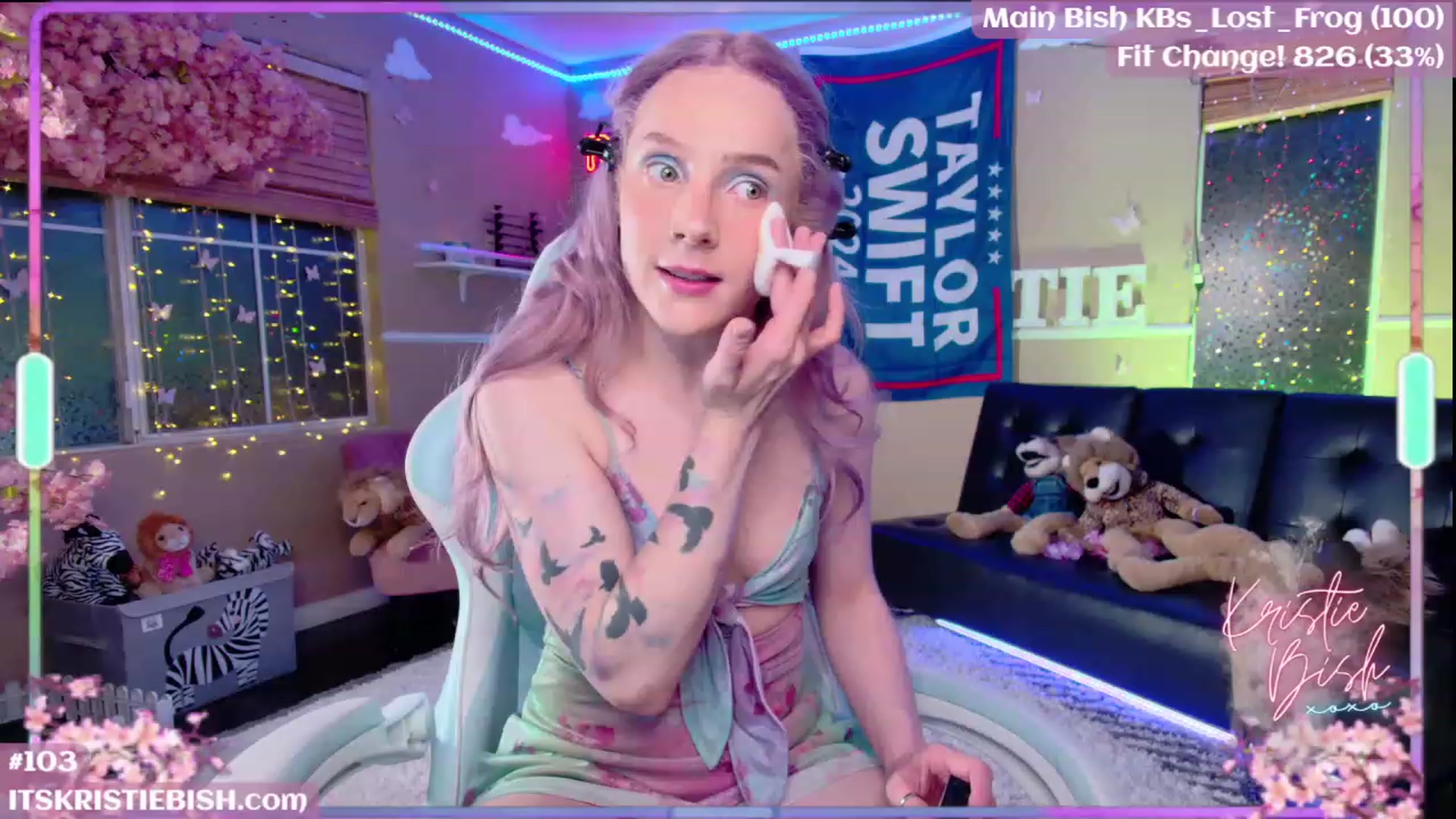 Gallery image thumbnail from KristieBish's myfreecams stream on, 06/24/2023, 05:20 image 4 of 20