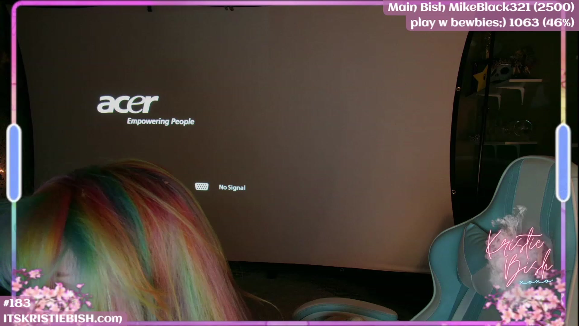 Gallery image thumbnail from KristieBish's myfreecams stream on, 07/02/2023, 08:34 image 9 of 20