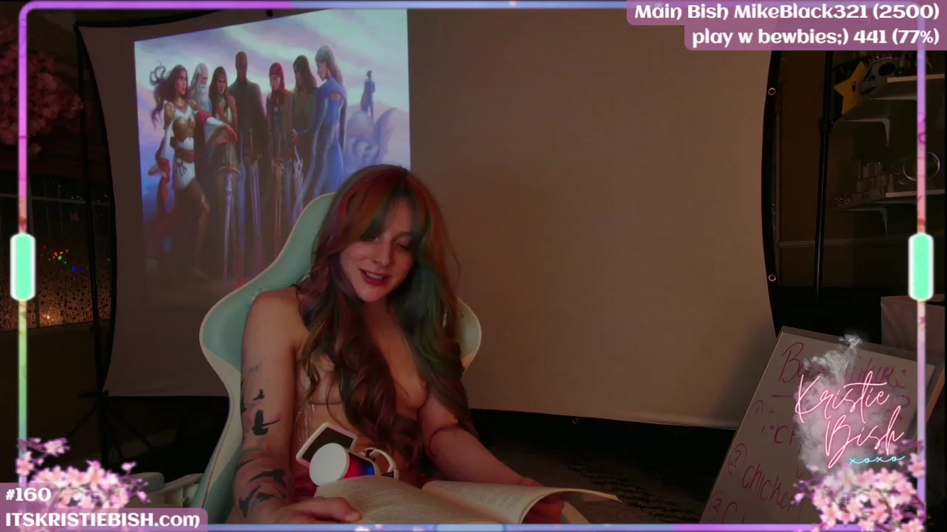 Gallery image thumbnail from KristieBish's myfreecams stream on, 07/02/2023, 08:34 image 17 of 20