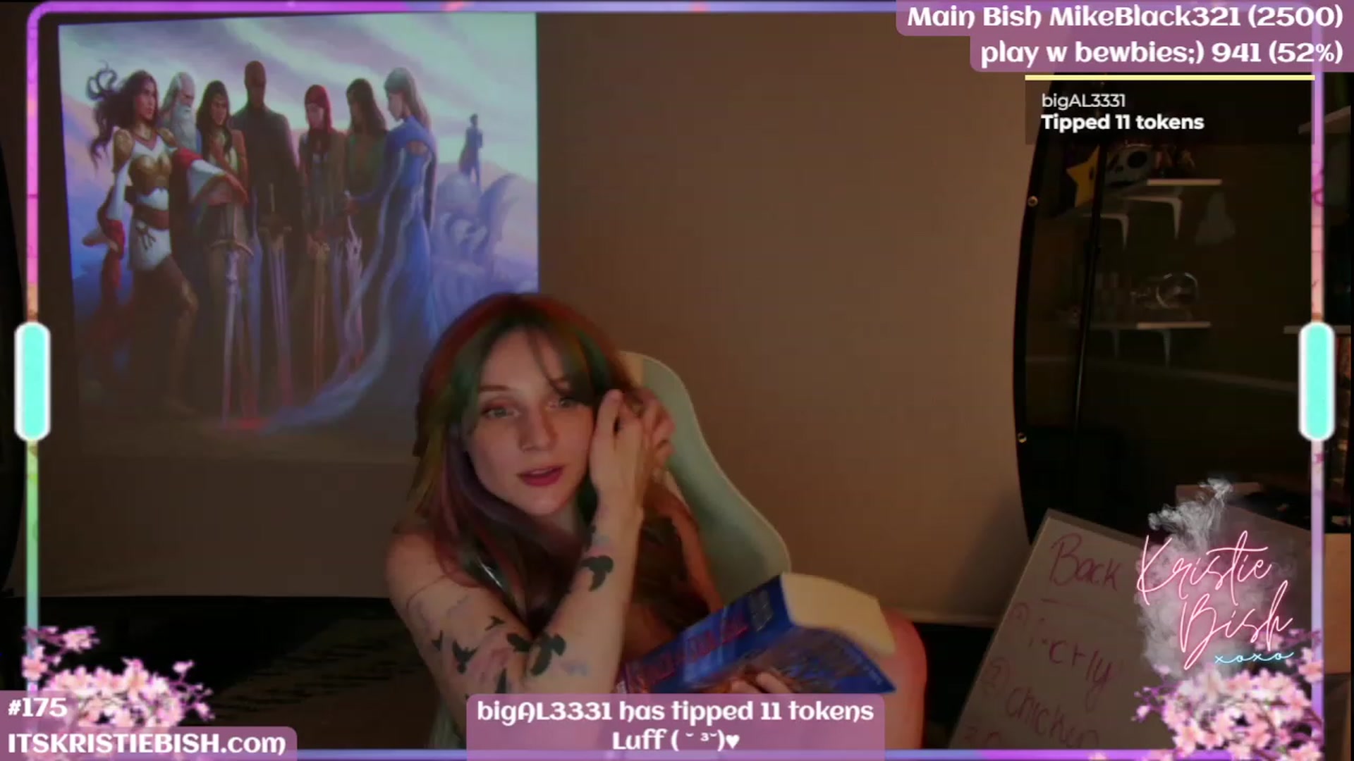 Gallery image thumbnail from KristieBish's myfreecams stream on, 07/02/2023, 08:34 image 10 of 20