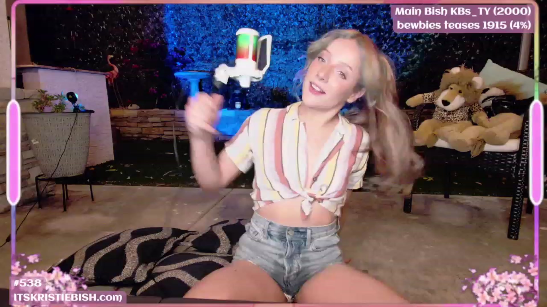 Gallery image thumbnail from KristieBish's myfreecams stream on, 07/15/2023, 06:07 image 12 of 20