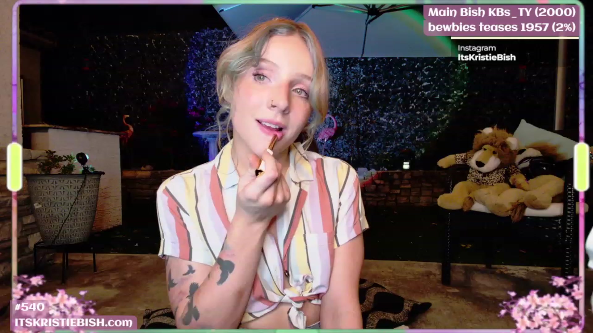 Gallery image thumbnail from KristieBish's myfreecams stream on, 07/15/2023, 06:07 image 11 of 20
