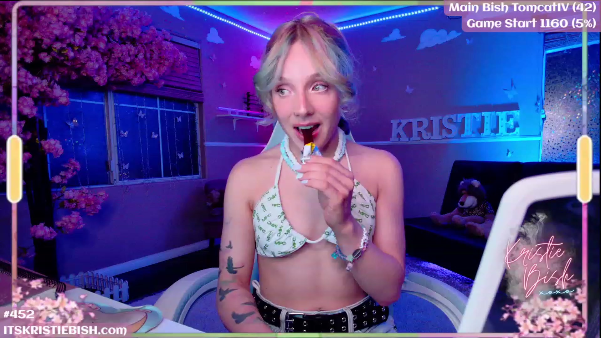 Gallery image thumbnail from KristieBish's myfreecams stream on, 07/20/2023, 03:44 image 12 of 20