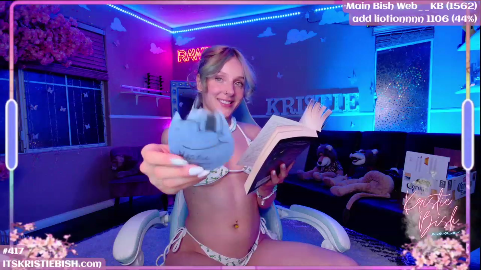 Gallery image thumbnail from KristieBish's myfreecams stream on, 07/20/2023, 06:33 image 15 of 20