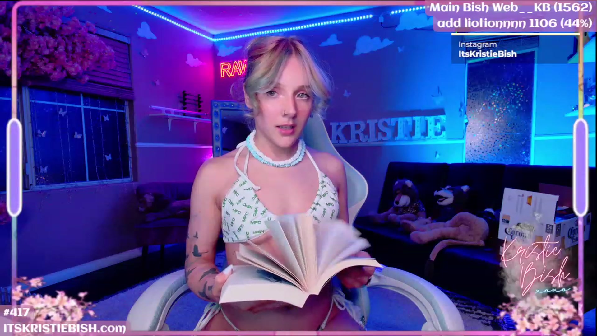 Gallery image thumbnail from KristieBish's myfreecams stream on, 07/20/2023, 06:33 image 14 of 20
