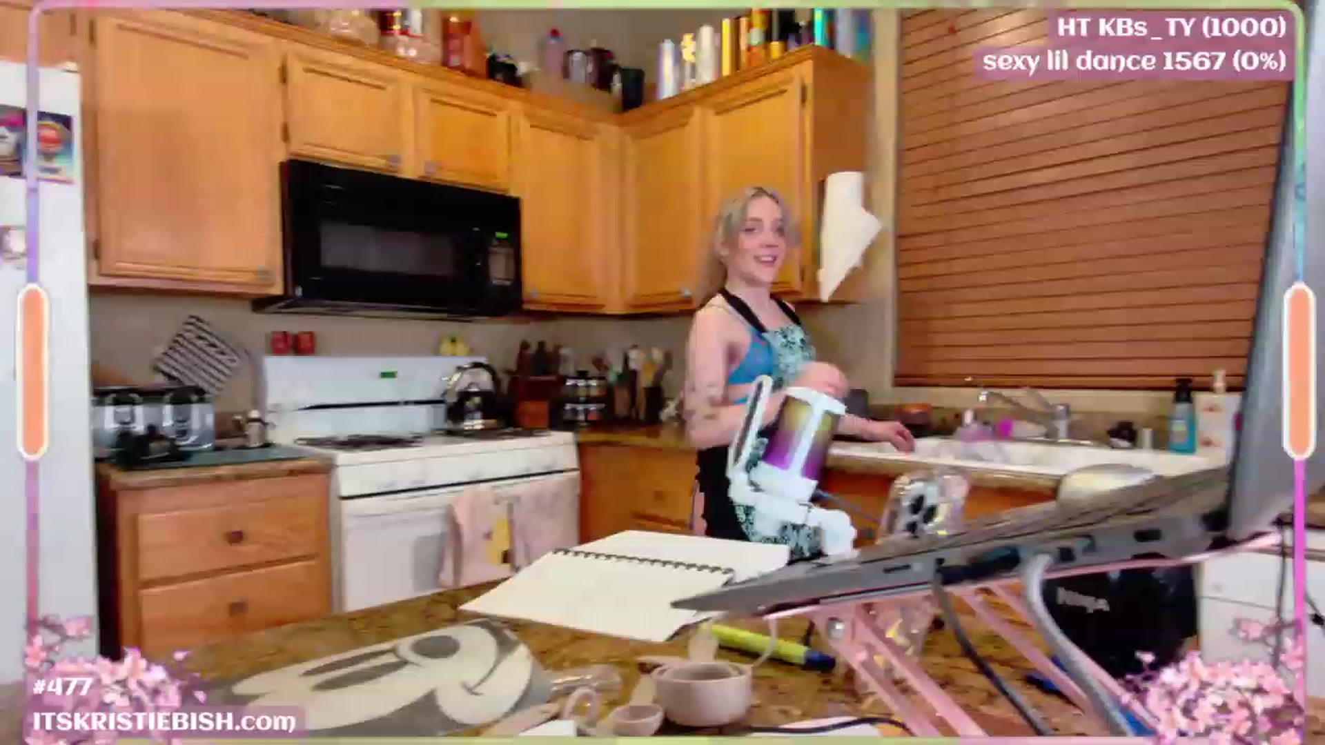 Gallery image thumbnail from KristieBish's myfreecams stream on, 07/29/2023, 06:32 image 7 of 20