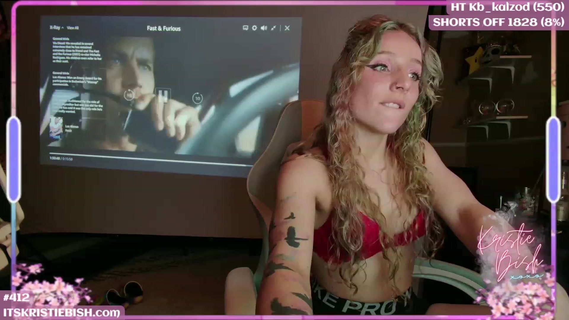 Gallery image thumbnail from KristieBish's myfreecams stream on, 07/31/2023, 06:14 image 18 of 20