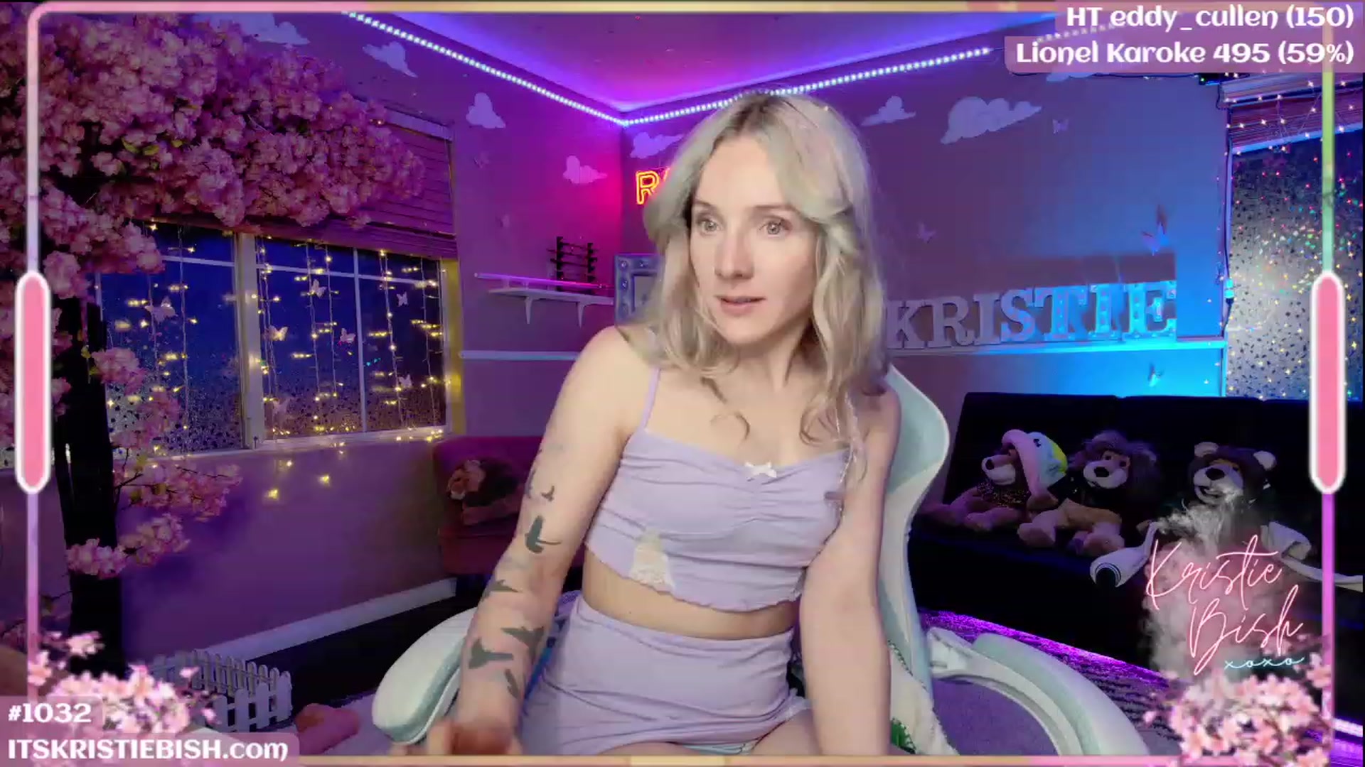 Gallery image thumbnail from KristieBish's myfreecams stream on, 08/03/2023, 03:50 image 17 of 20