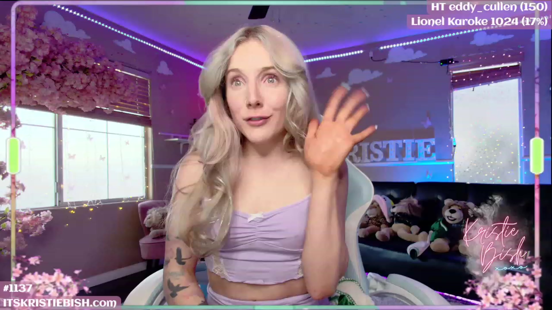 Gallery image thumbnail from KristieBish's myfreecams stream on, 08/03/2023, 03:50 image 3 of 20