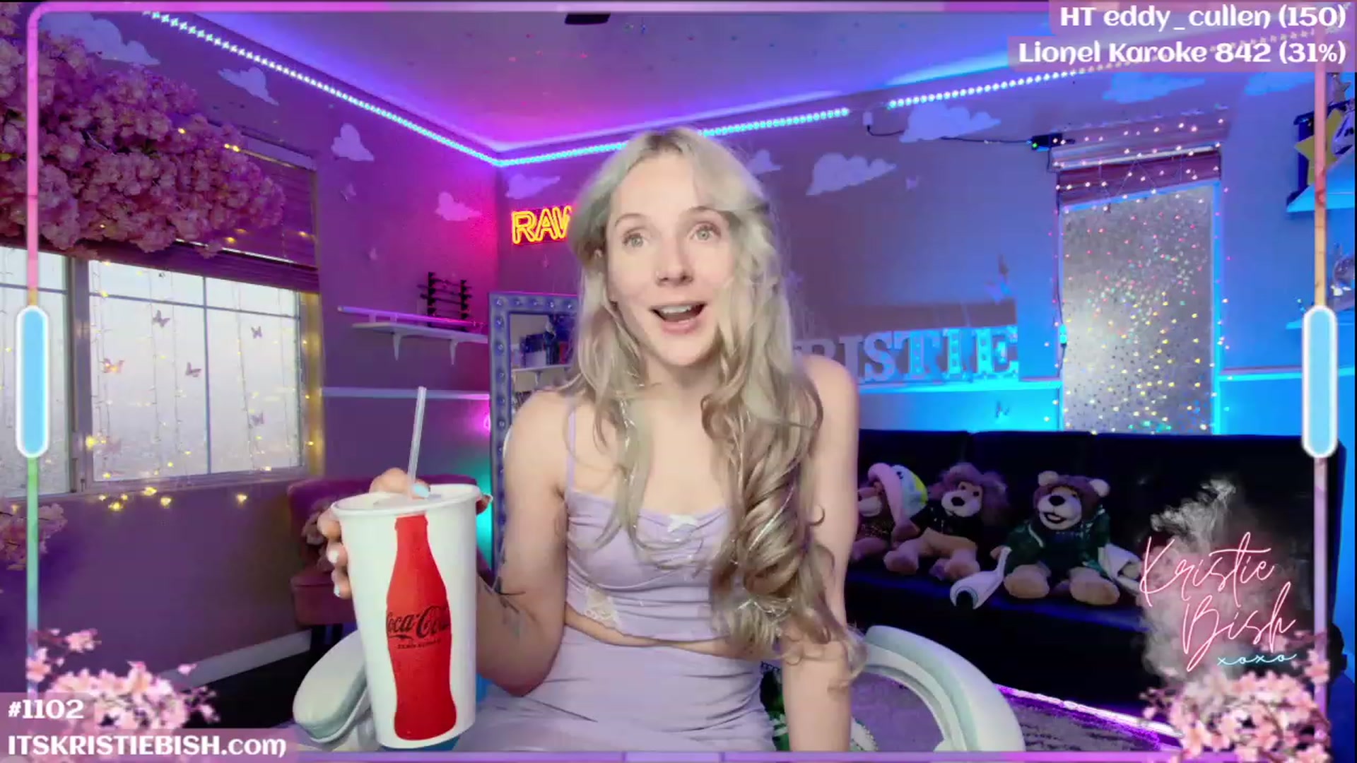 Gallery image thumbnail from KristieBish's myfreecams stream on, 08/03/2023, 03:50 image 9 of 20