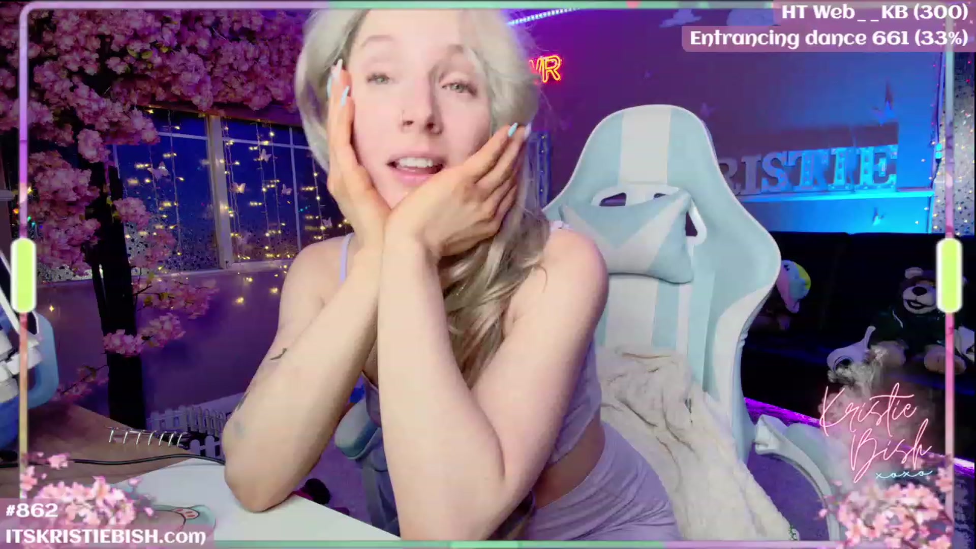 Gallery image thumbnail from KristieBish's myfreecams stream on, 08/03/2023, 04:45 image 6 of 20
