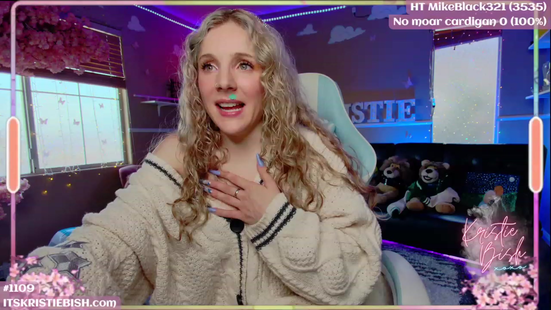 Gallery image thumbnail from KristieBish's myfreecams stream on, 08/12/2023, 02:32 image 16 of 20