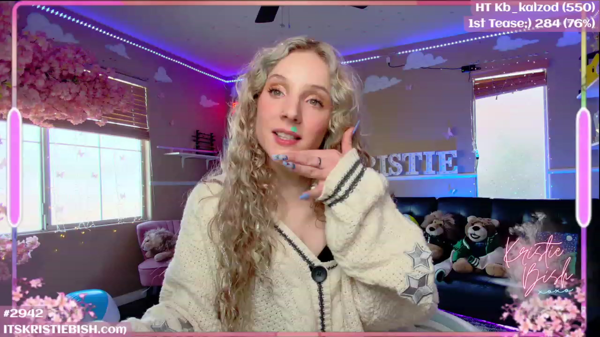 Gallery image thumbnail from KristieBish's myfreecams stream on, 08/12/2023, 02:32 image 5 of 20